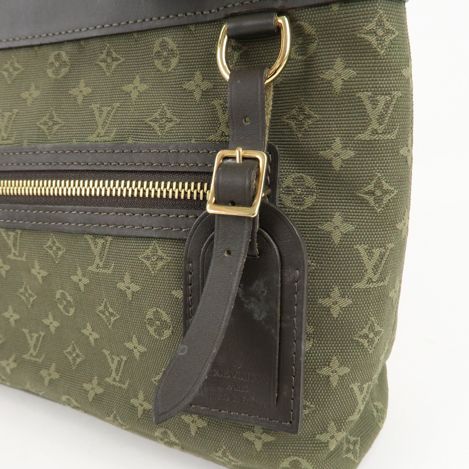 Louis Vuitton Monogram Mini Lucille PM Hand Bag TST Khaki M92682