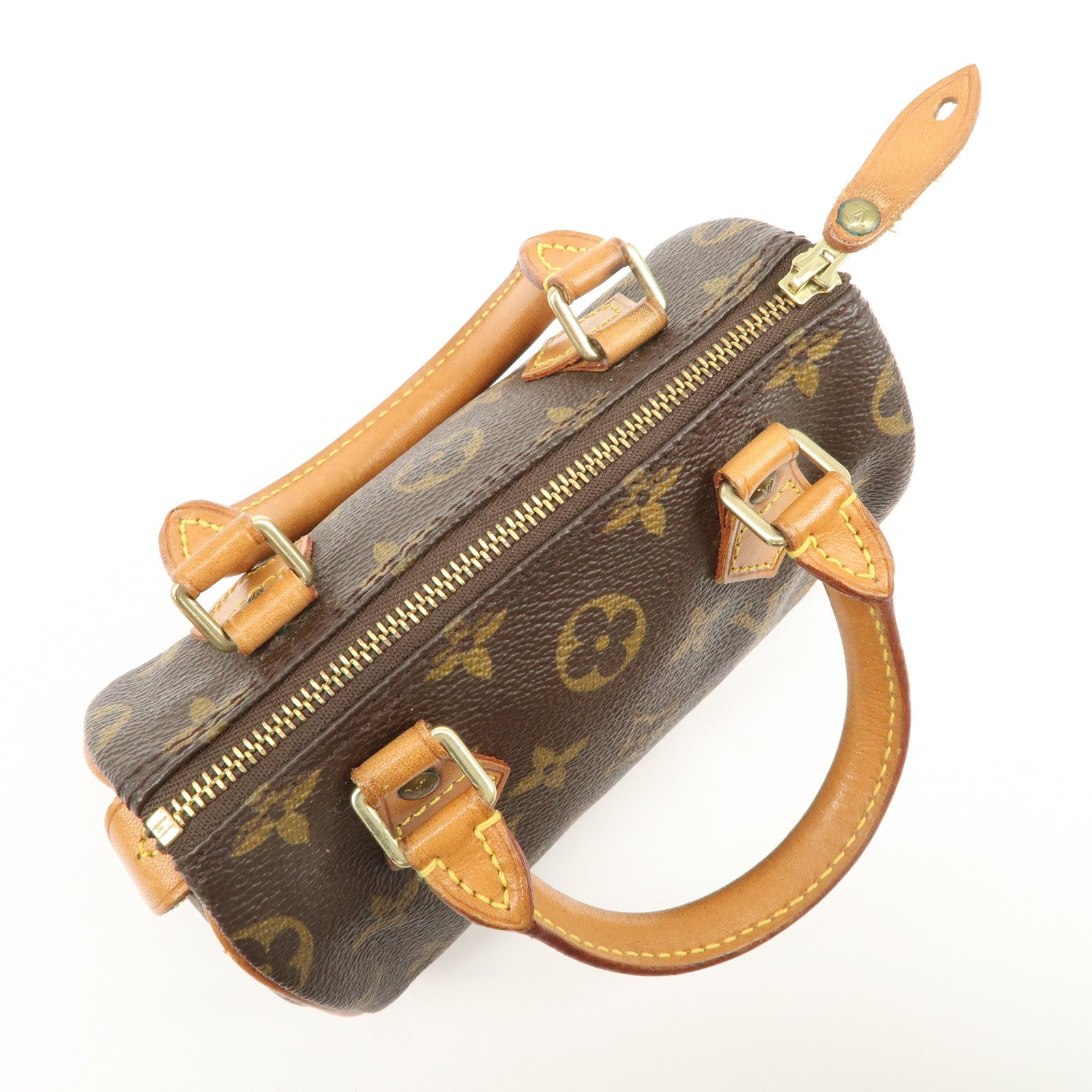 Louis Vuitton Monogram Mini Speedy & Strap M41534 J00145