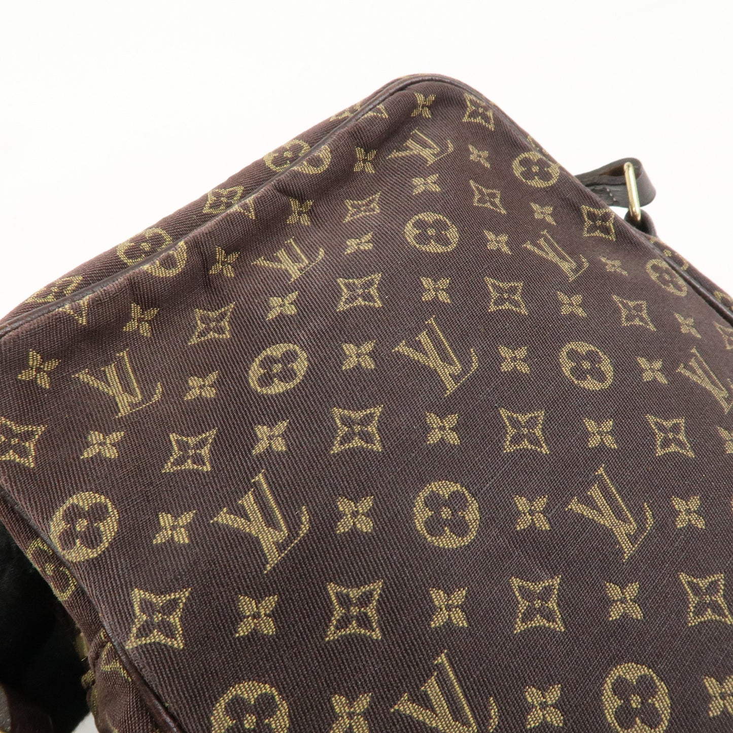 Louis Vuitton Monogram Mini Lin Danube Shoulder Bag Brown M95228