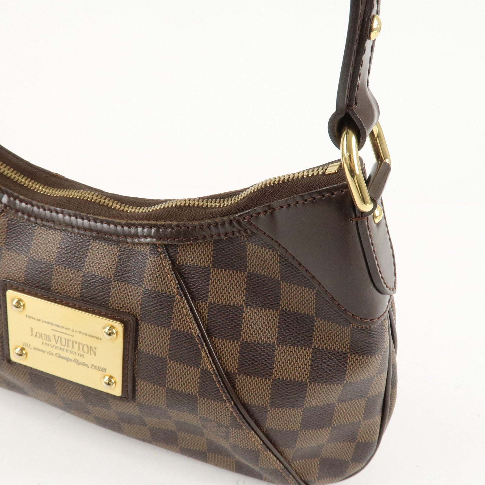 Louis Vuitton Damier Thames PM Shoulder Bag Hand Bag N48180