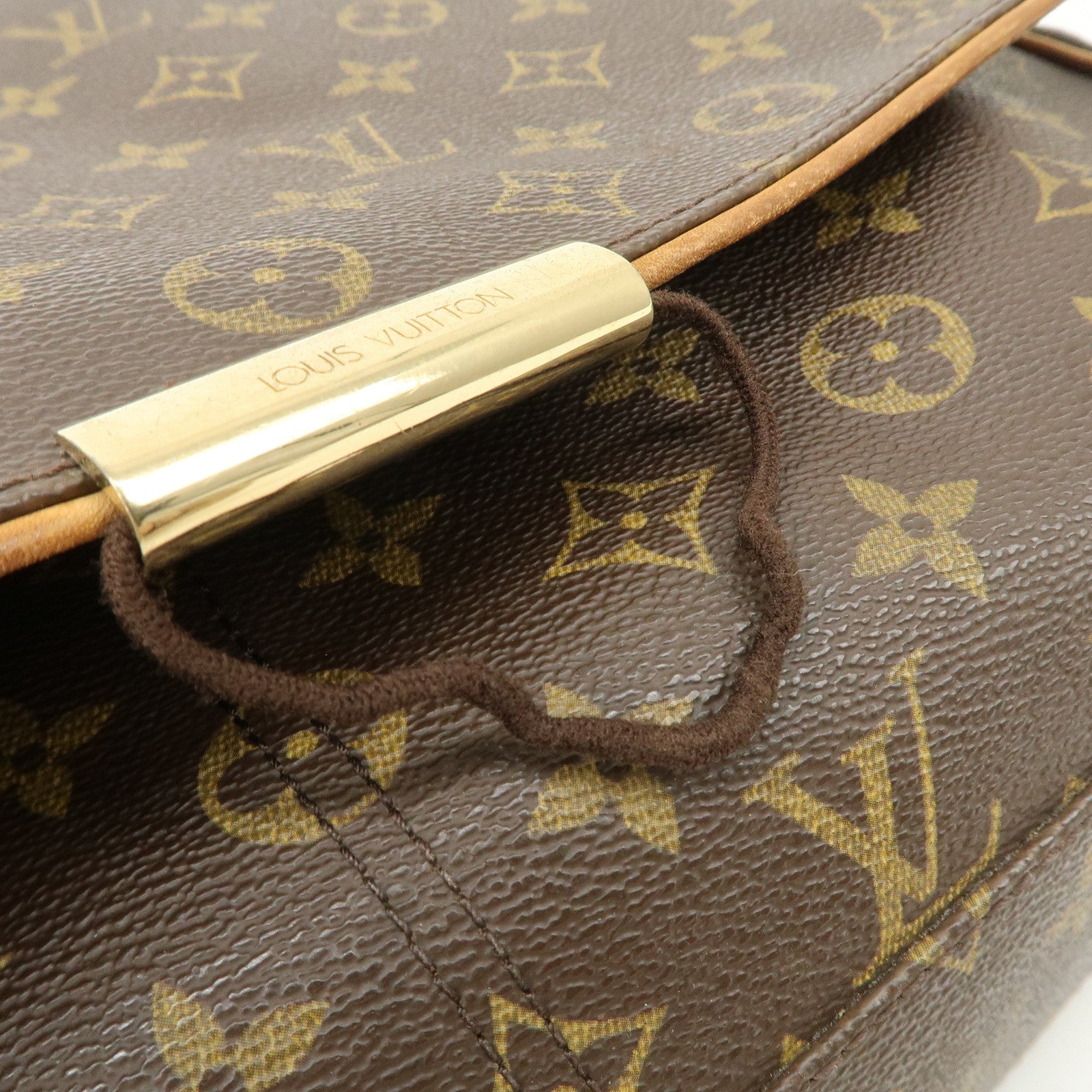 Louis Vuitton Monogram Abbesses Messenger Bag Hand Bag M45257 Used