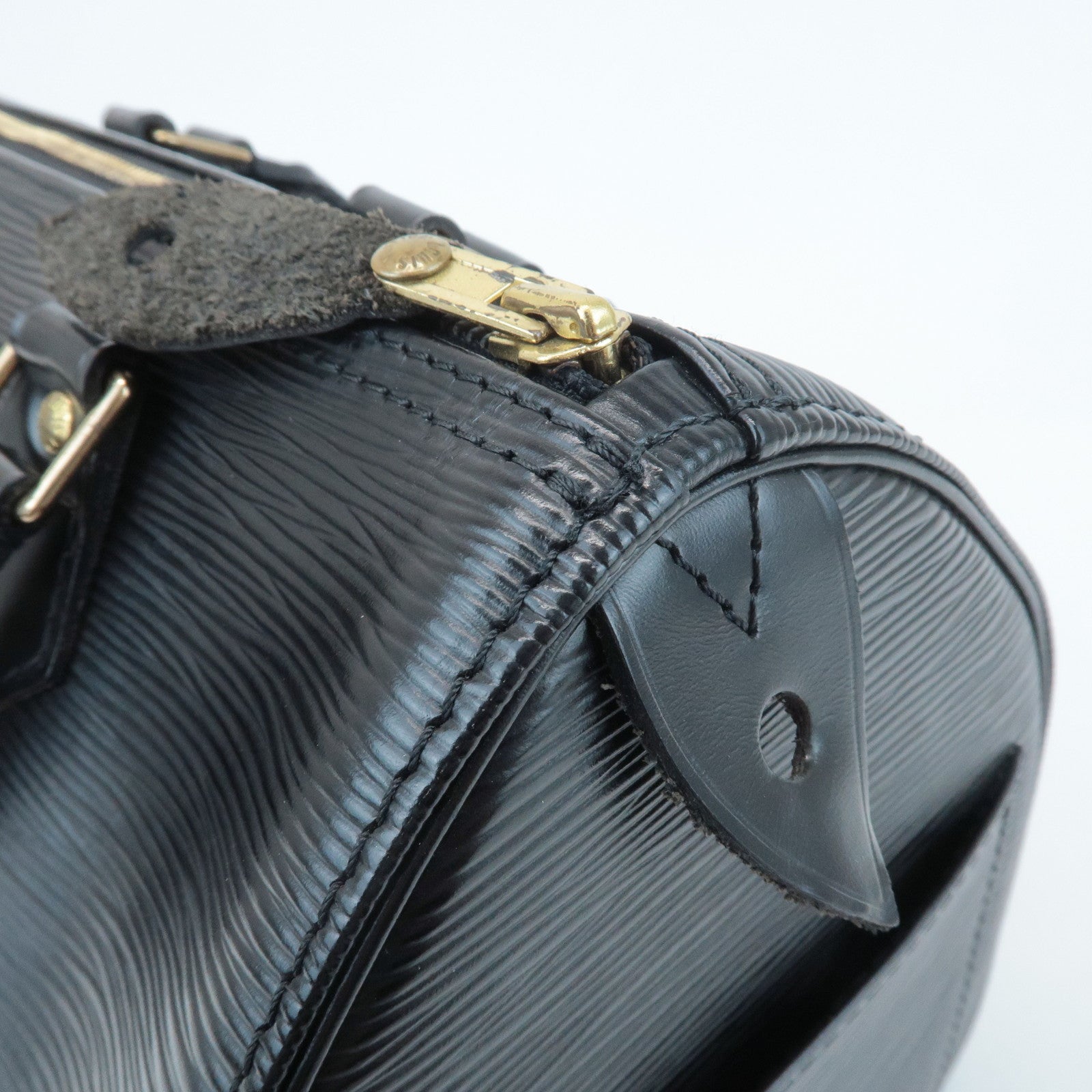 Louis Vuitton Epi Speedy 25 Hand Bag Noir M59032