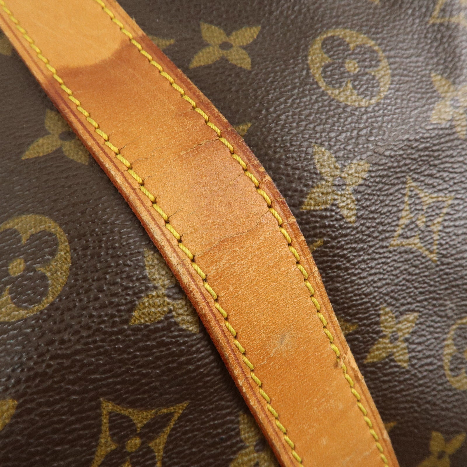 Louis Vuitton Monogram Keep All Bandouliere 60 Boston Bag M41412