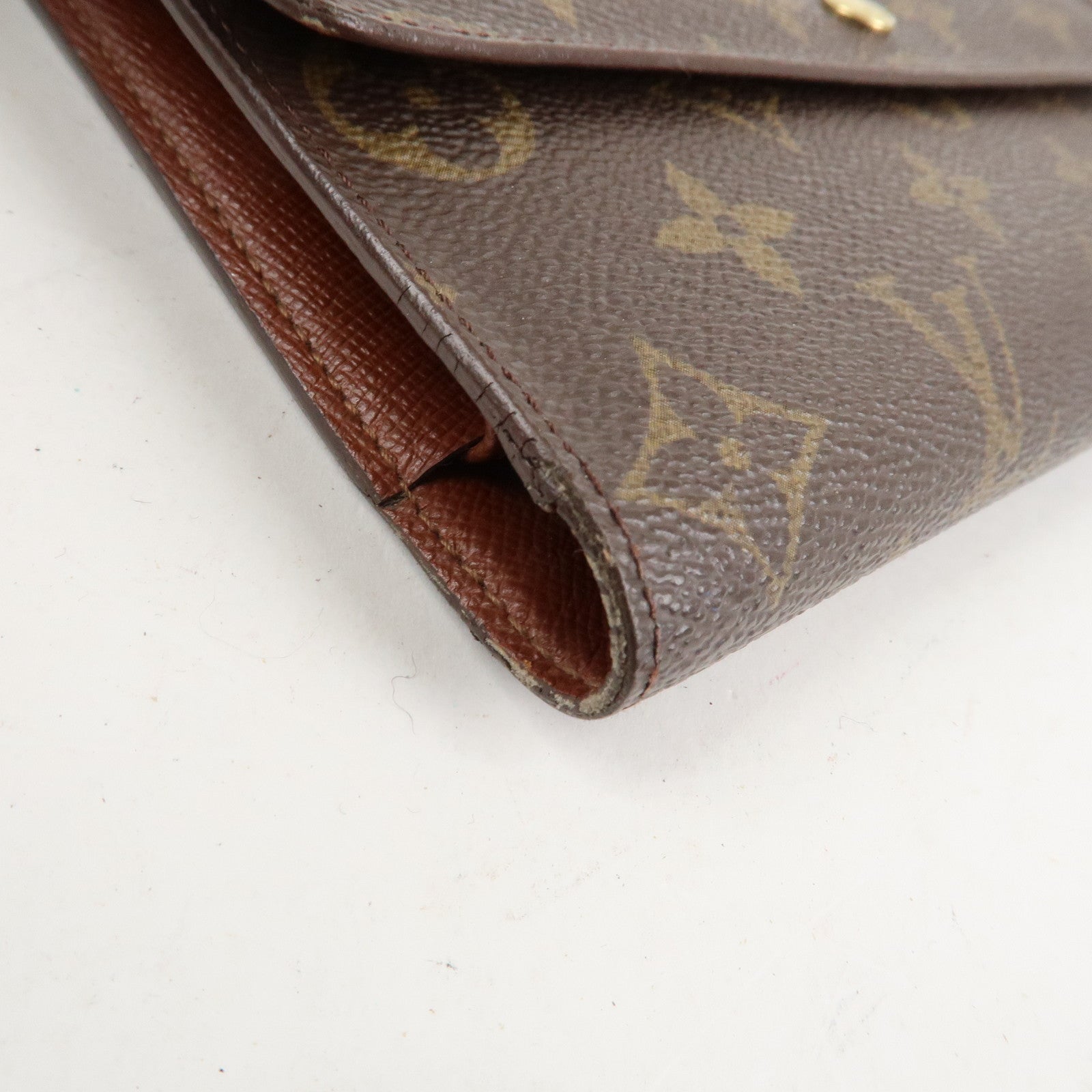 Louis Vuitton Monogram Set of 2 Porte Tresor International M61215 Used