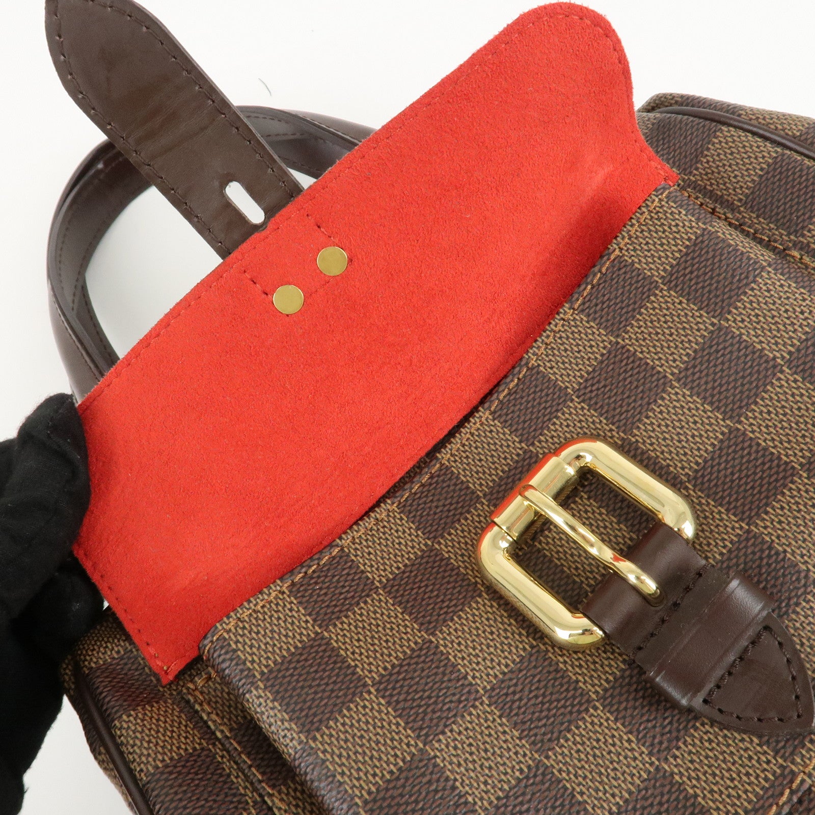 Louis Vuitton Damier Knightsbridge Boston Bag Hand Bag N51201