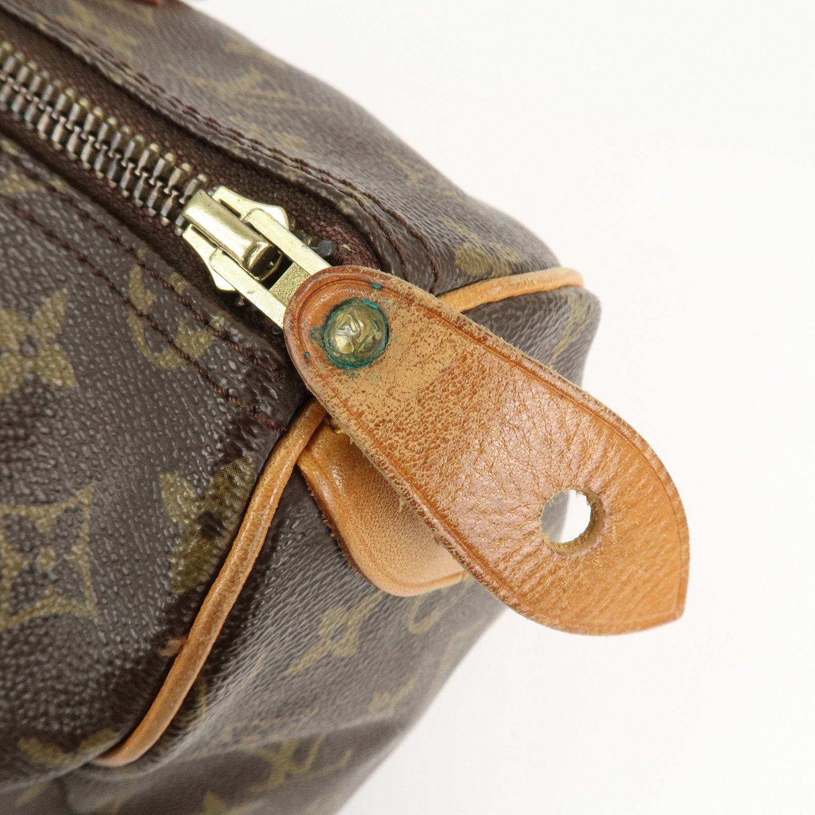 Louis Vuitton Monogram Speedy 35 Hand Bag Boston Bag M41524