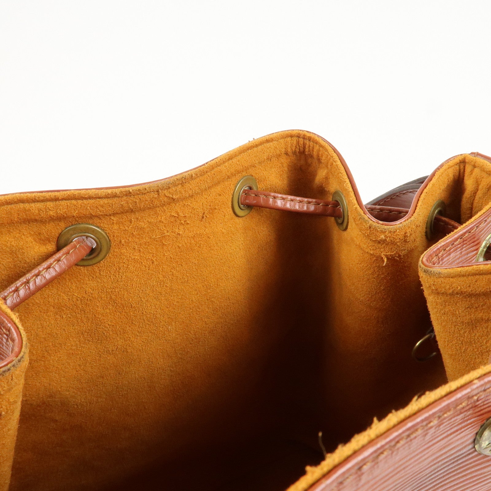 Louis Vuitton Epi Petit Noe Shoulder Bag Kenya Brown M44103