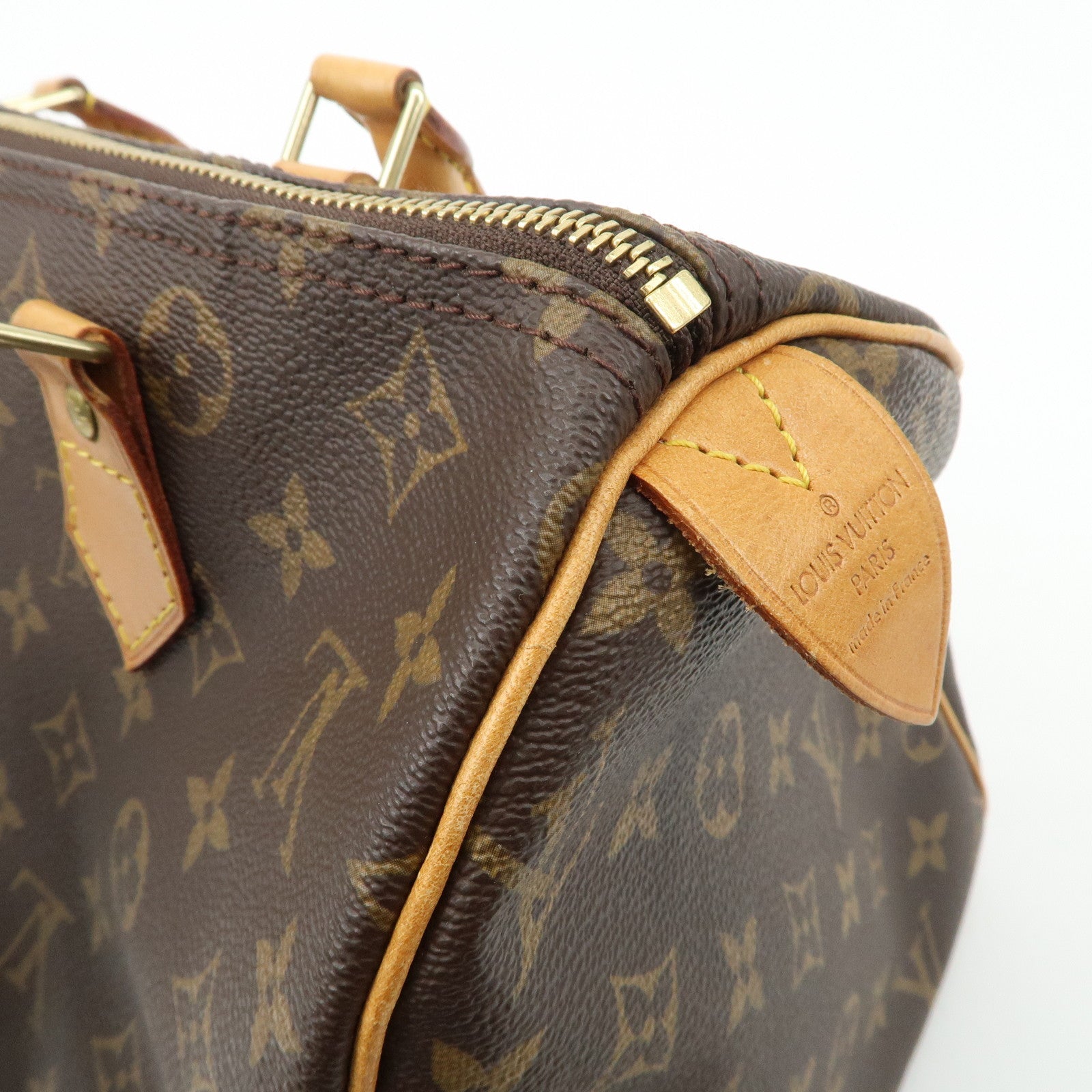 Louis Vuitton Monogram Speedy 30 Hand Bag Boston Bag M41526