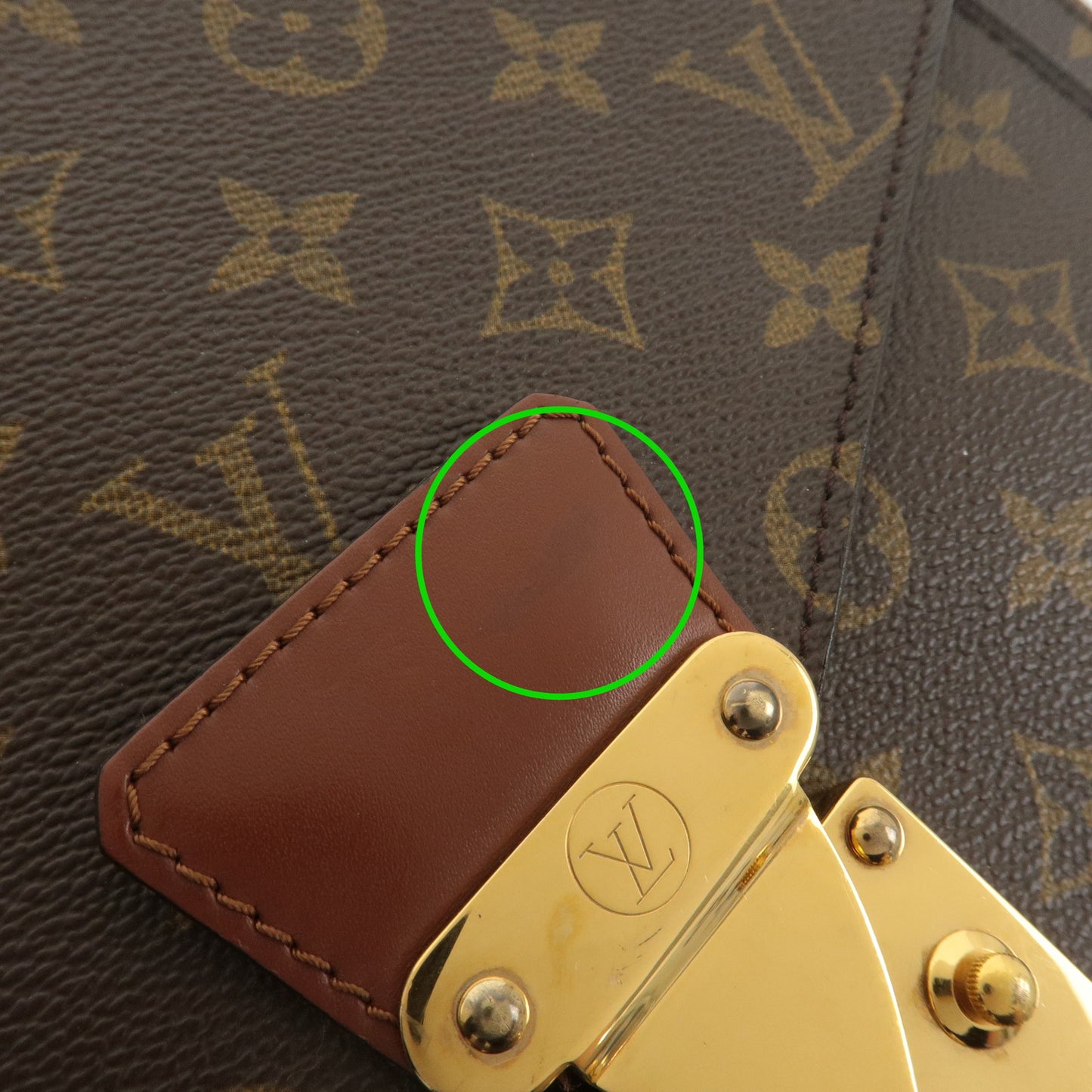 Louis Vuitton Monogram Monceau 28 Hand Bag Brief Case M51185