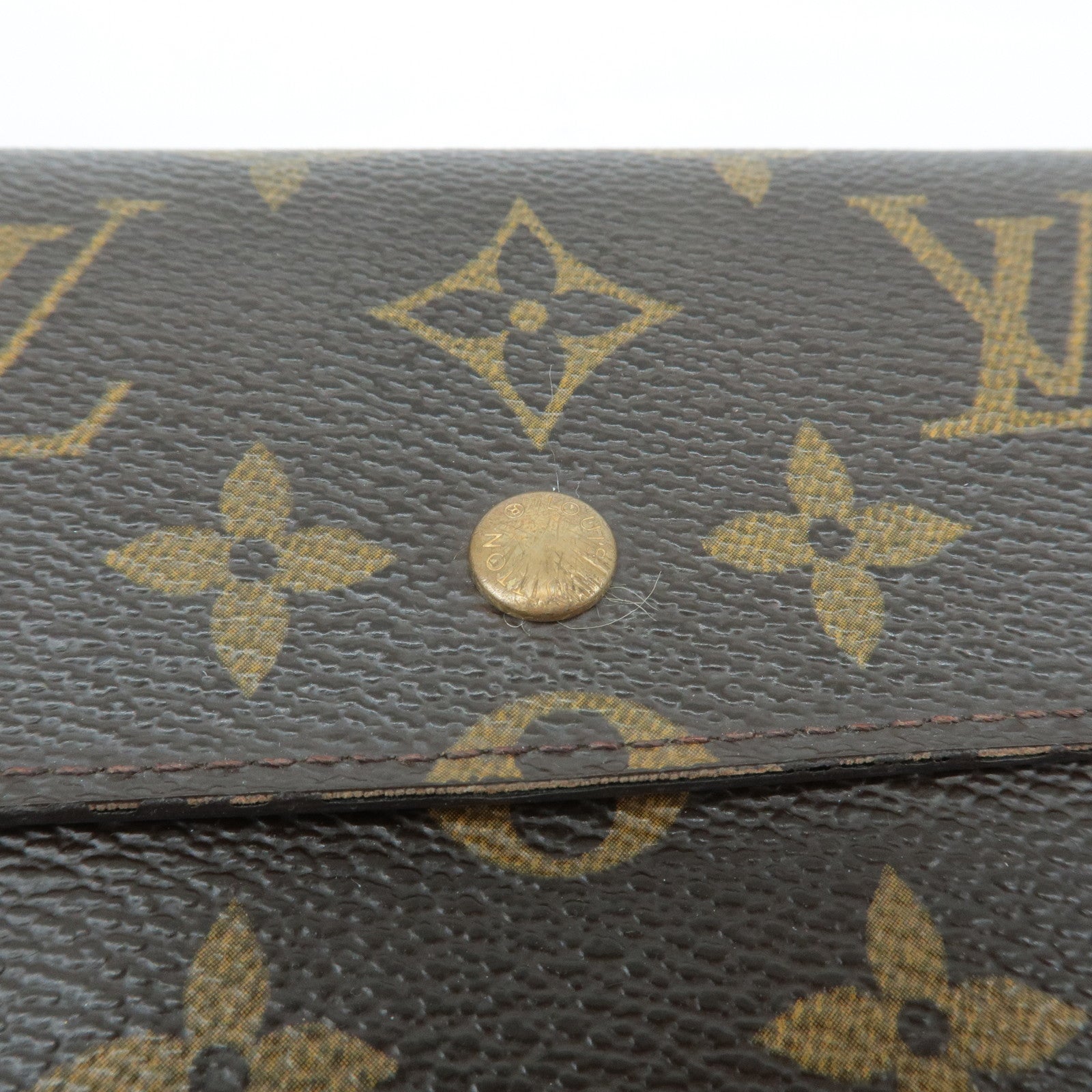 Louis Vuitton Set of 2 Monogram Porte Monnaie Portefeuil Wallet