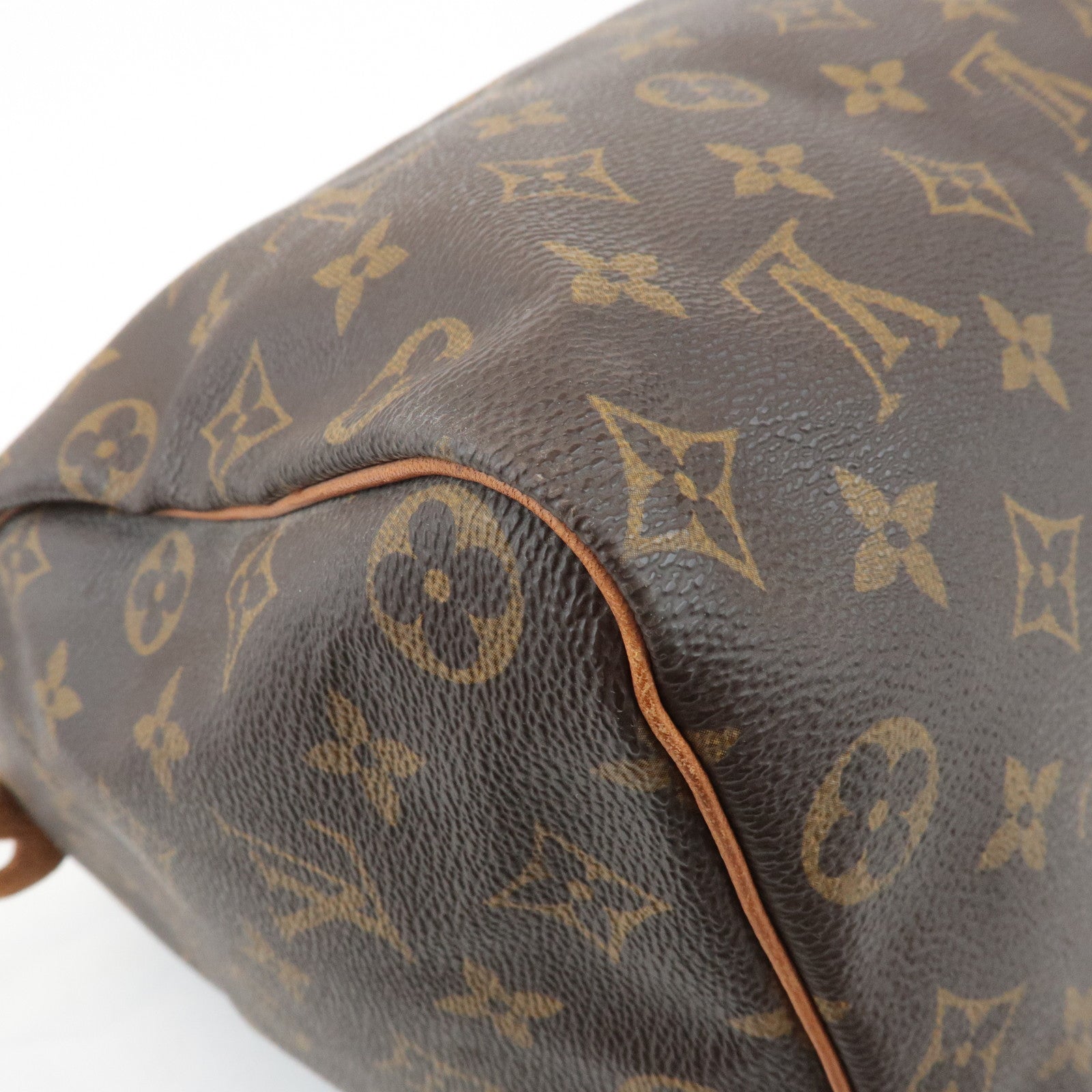 Louis Vuitton Monogram Speedy 30 Hand Bag Boston Bag M41526 Used