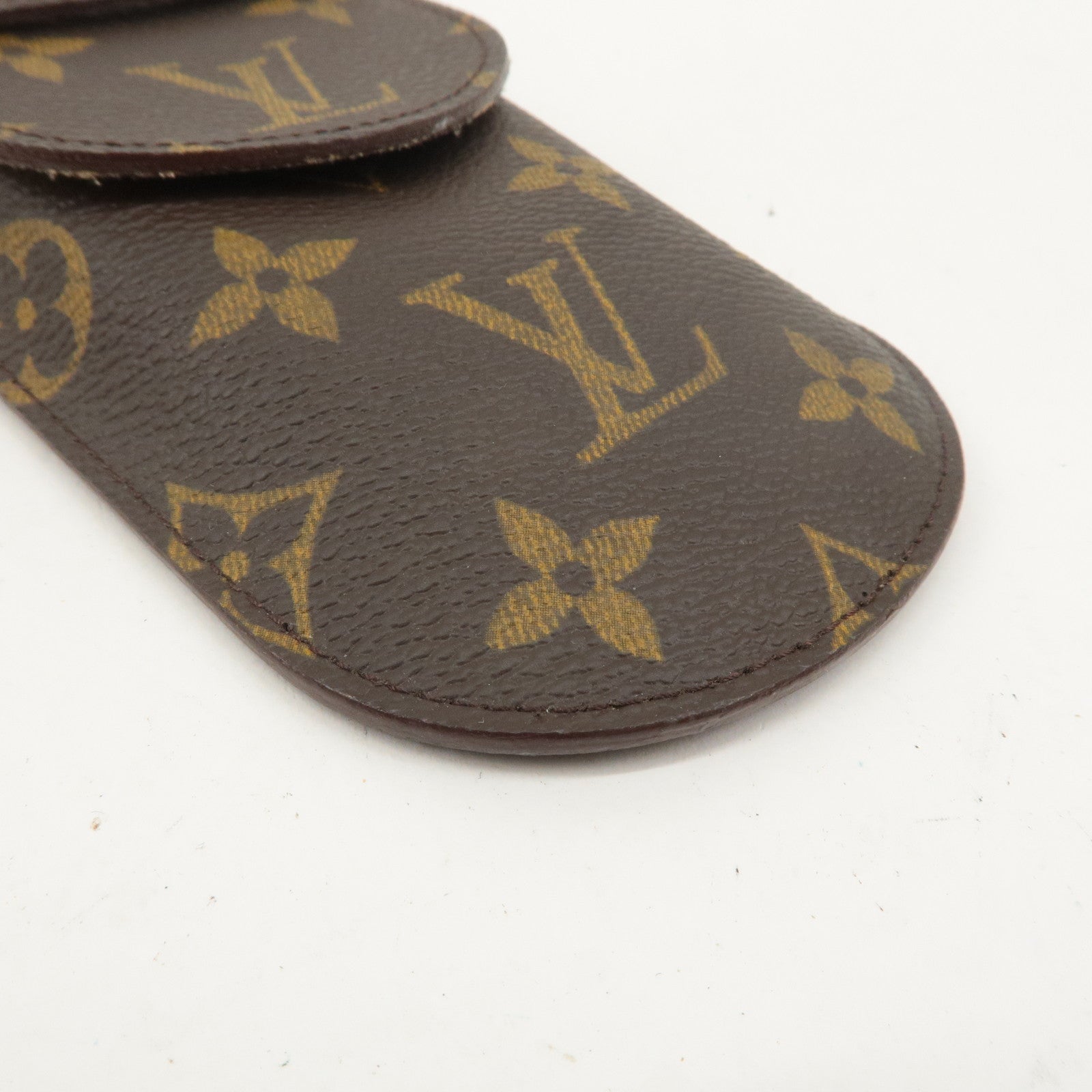 Louis Vuitton Monogram Set of 2 etui a lunettes lavel Glasses Case