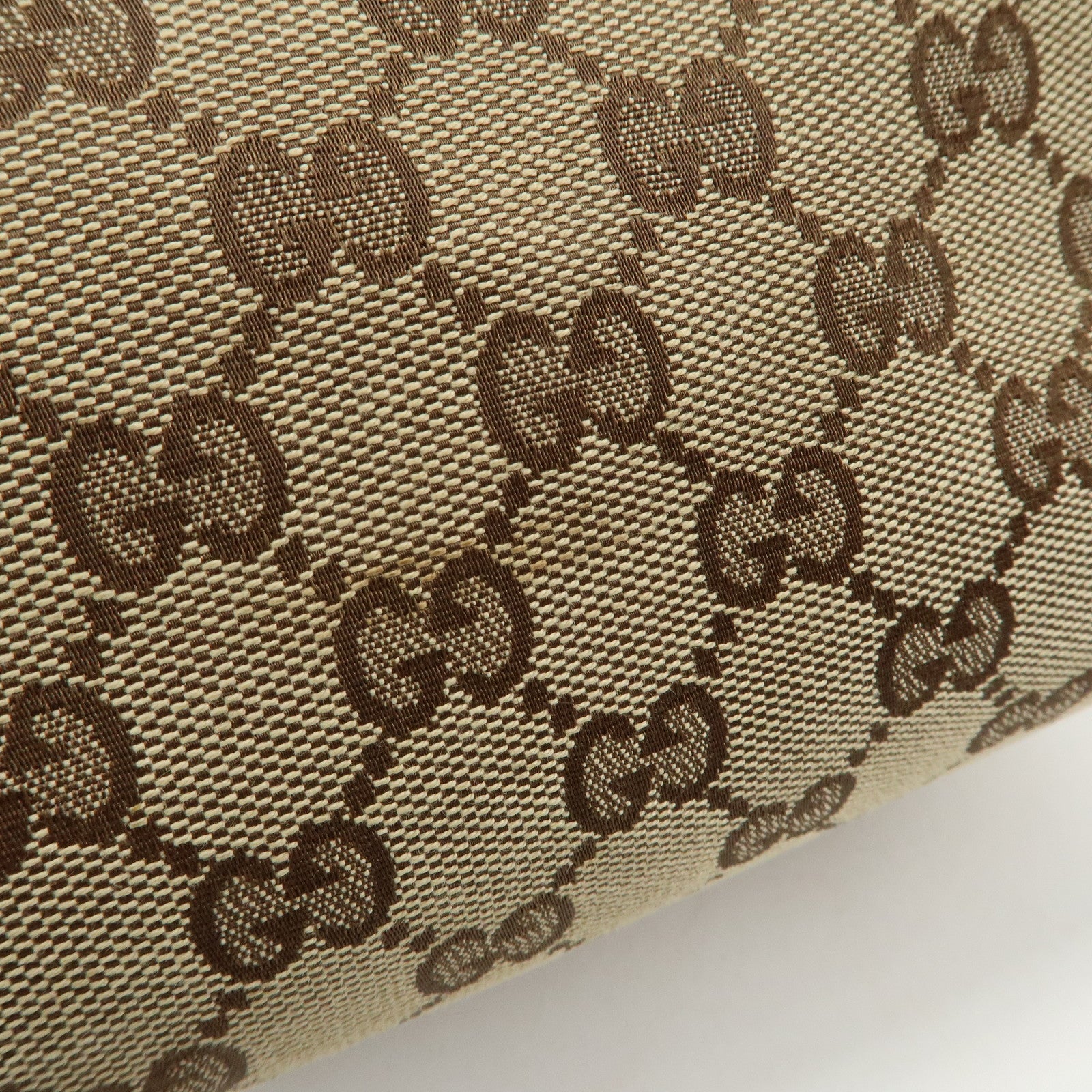 GUCCI Children's ZOO GG Canvas Leather Papagallo Tote Bag 271101 Used