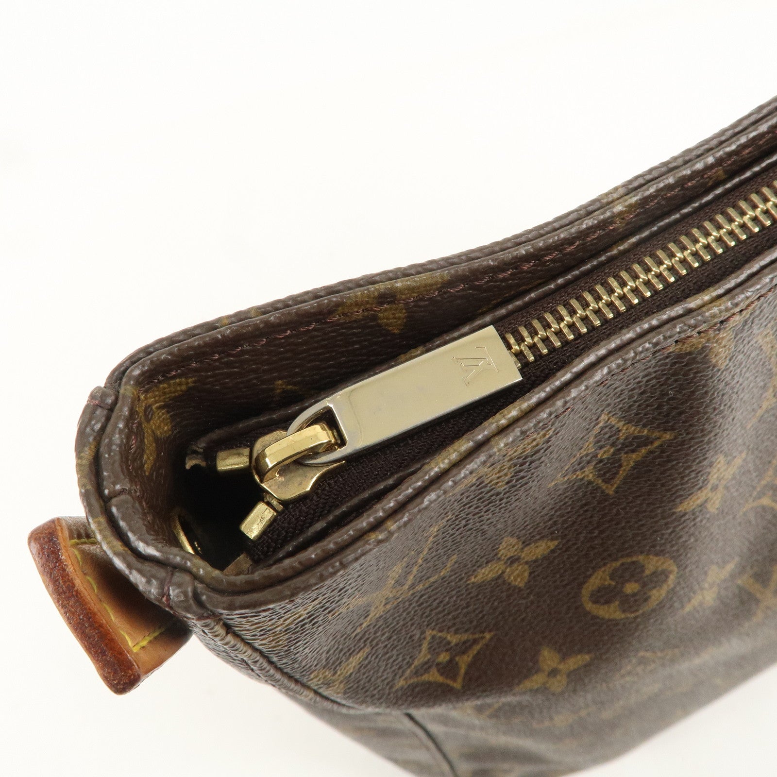 Louis Vuitton Monogram Looping GM Shoulder Bag Brown M51145