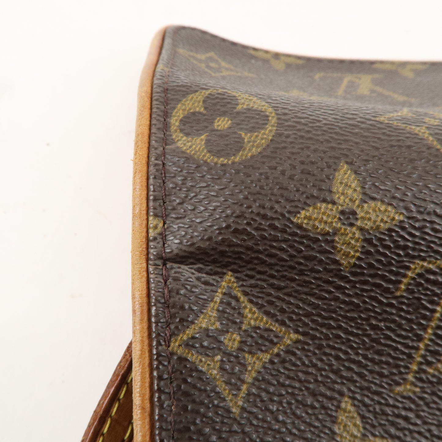 Louis Vuitton Monogram Pochette Twin PM 2Way Bag Brown M51854