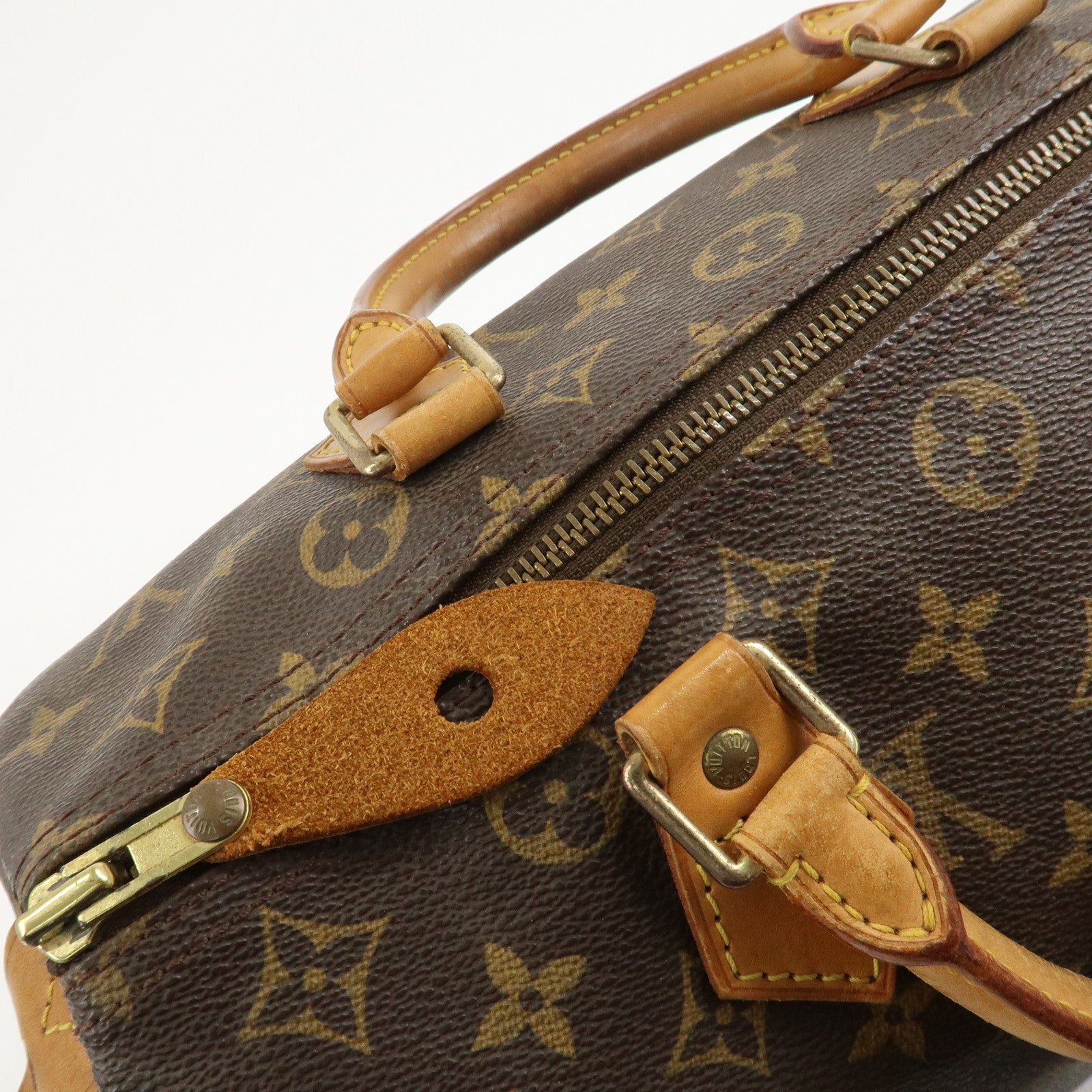 Louis Vuitton Monogram Speedy 30 Hand Bag Boston Bag M41526