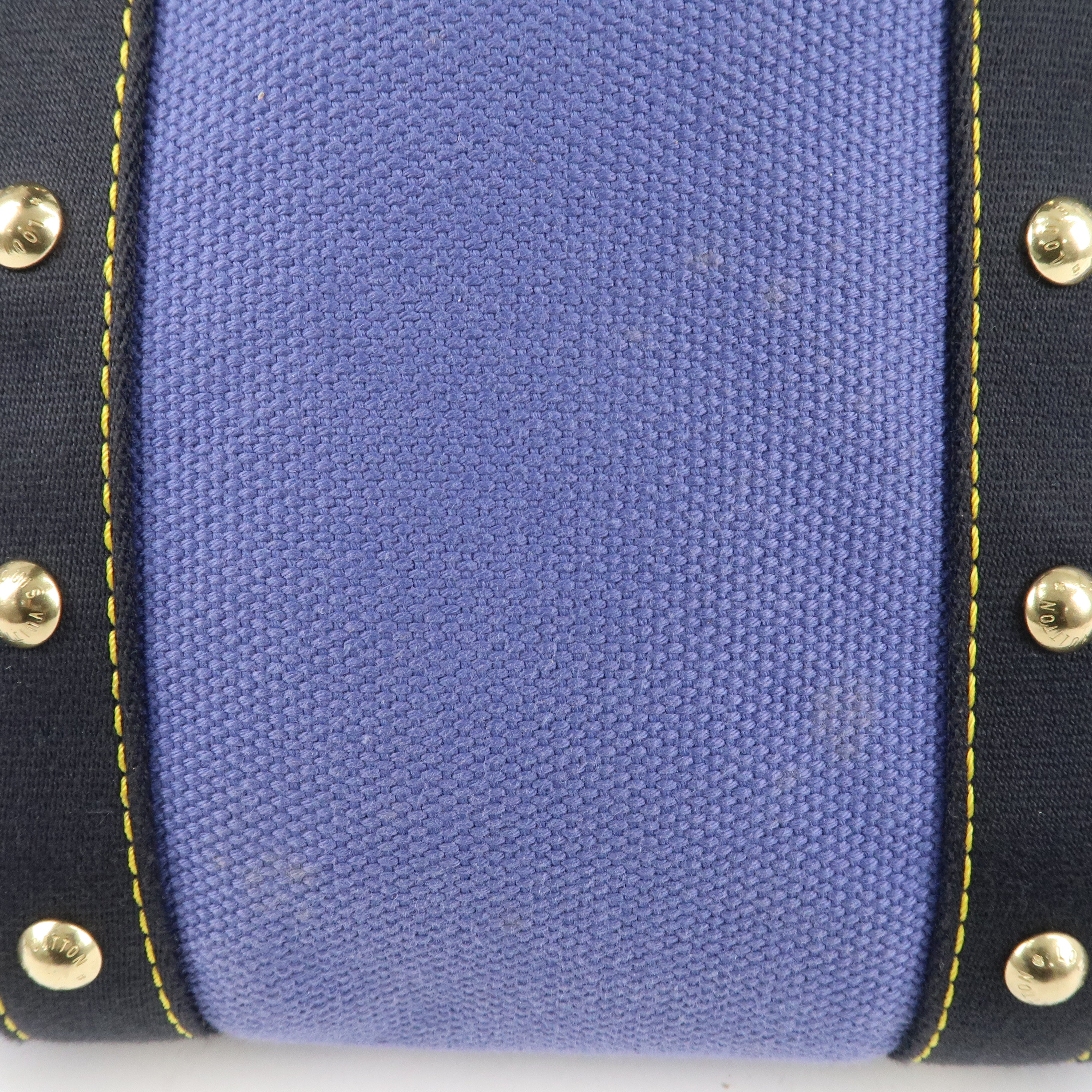 Louis Vuitton Antigua Cabas PM Hand Bag Blue M40090