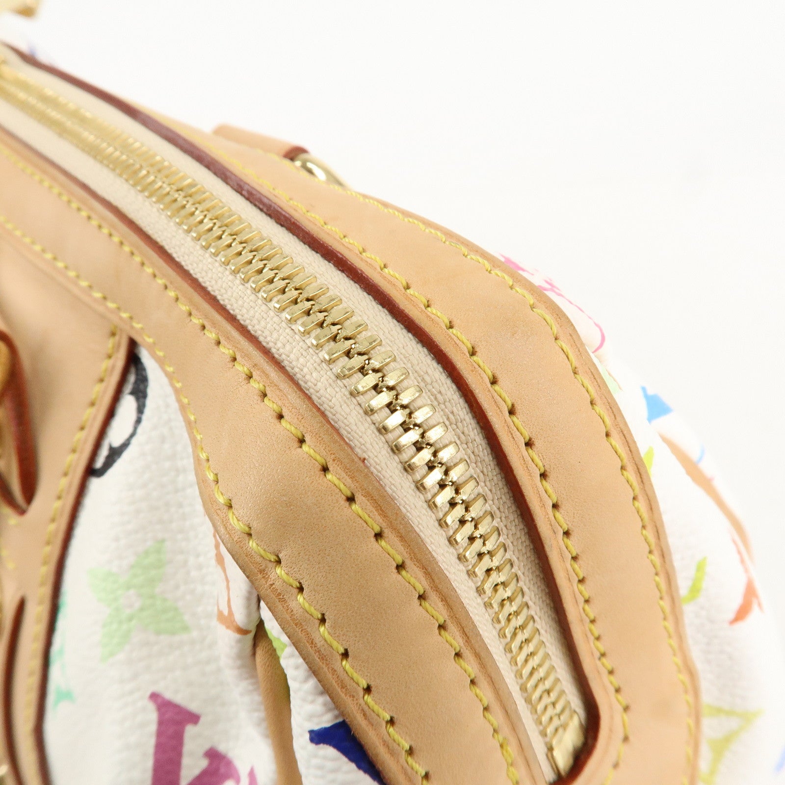 Louis Vuitton Monogram Multicolor Courtney MM Hand Bag M45641 Used