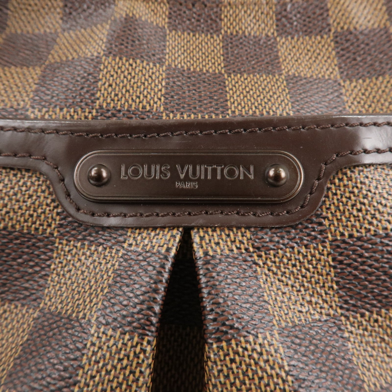 Louis Vuitton Damier Ebene Bloomsbury GM Shoulder Bag N42250