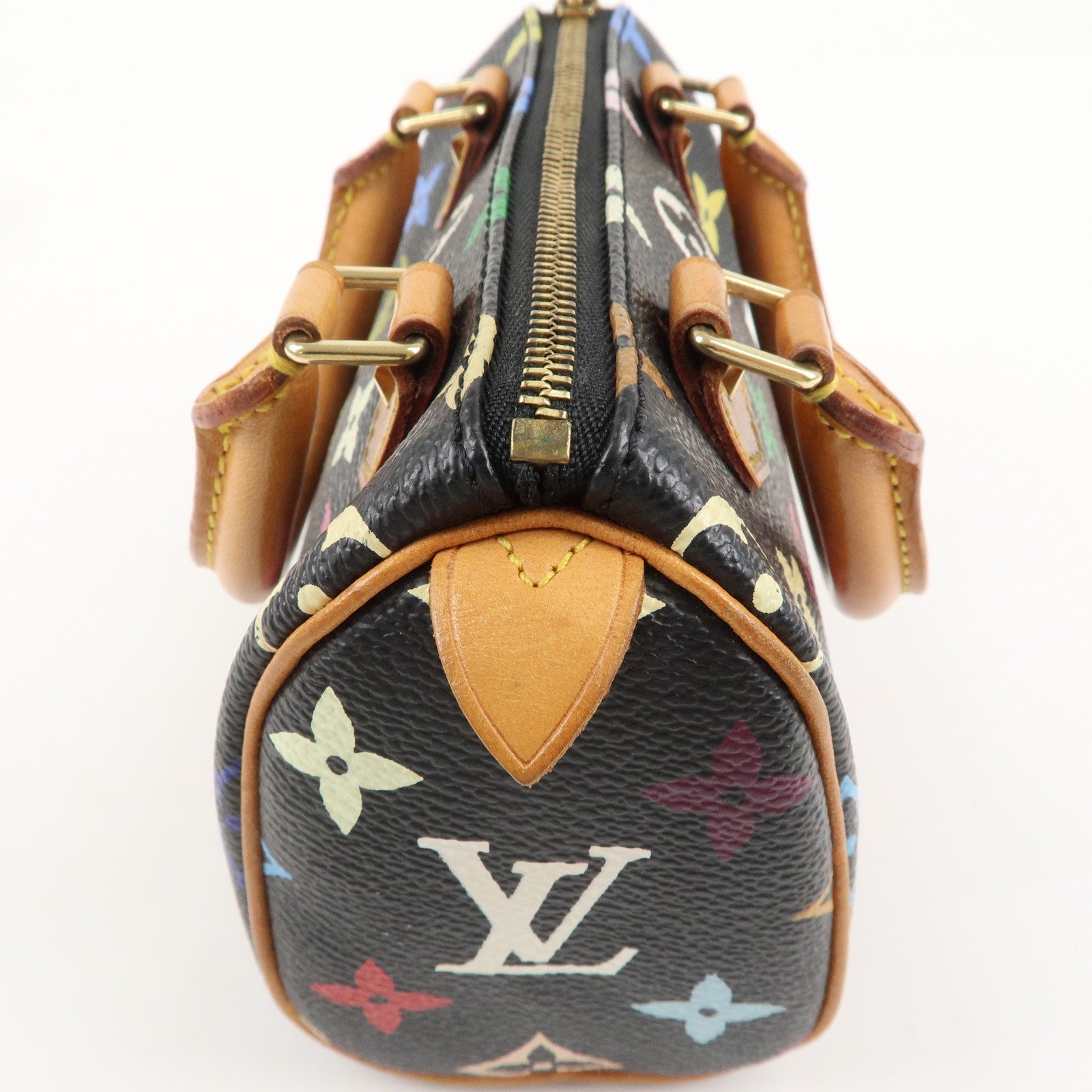 Louis Vuitton Monogram Multicolor Mini Speedy&Strap M92644 J00145