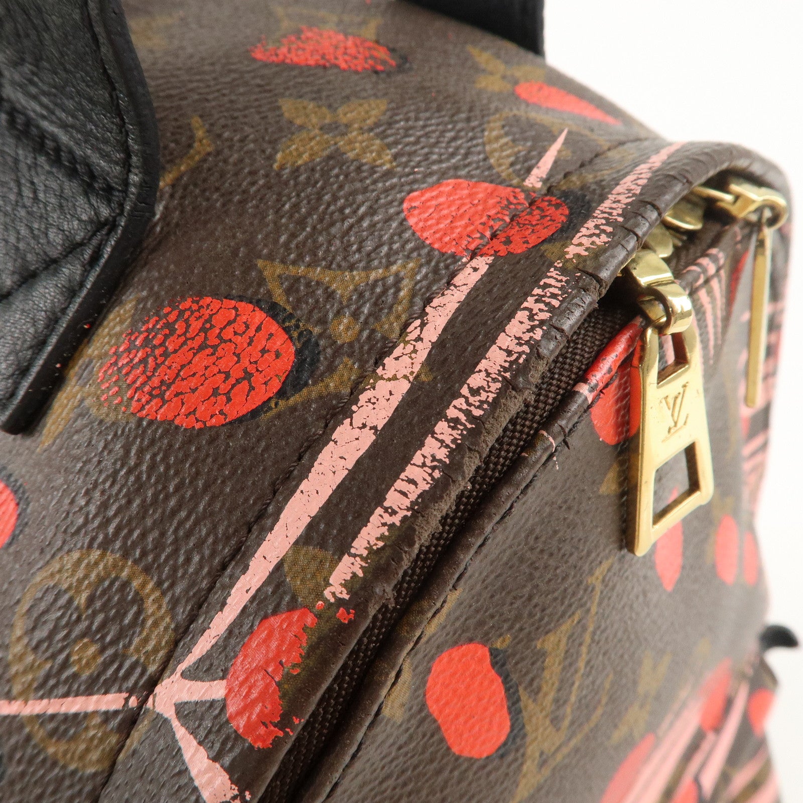 Louis Vuitton Monogram Palm Springs PM Backpack Jungle Dots M41981