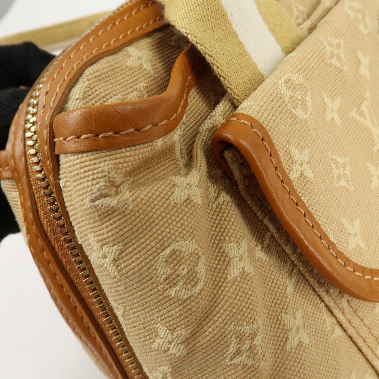 Louis Vuitton Monogram Mini Sac Mary Kate Hand Bag Beige M92508