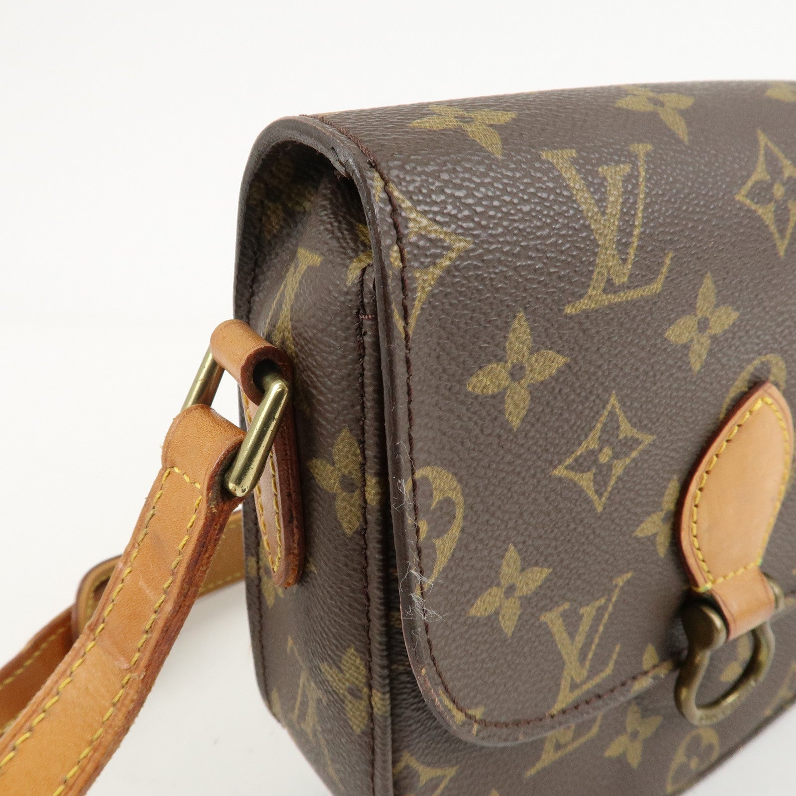 Louis Vuitton Monogram Mini Saint Cloud Shoulder Bag M51244