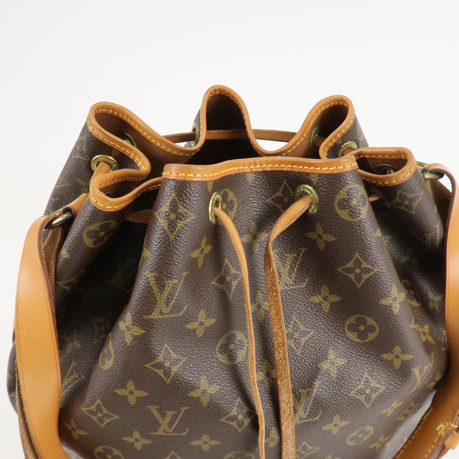 Louis Vuitton Monogram Noe Shoulder Bag Hand Bag Brown M42224