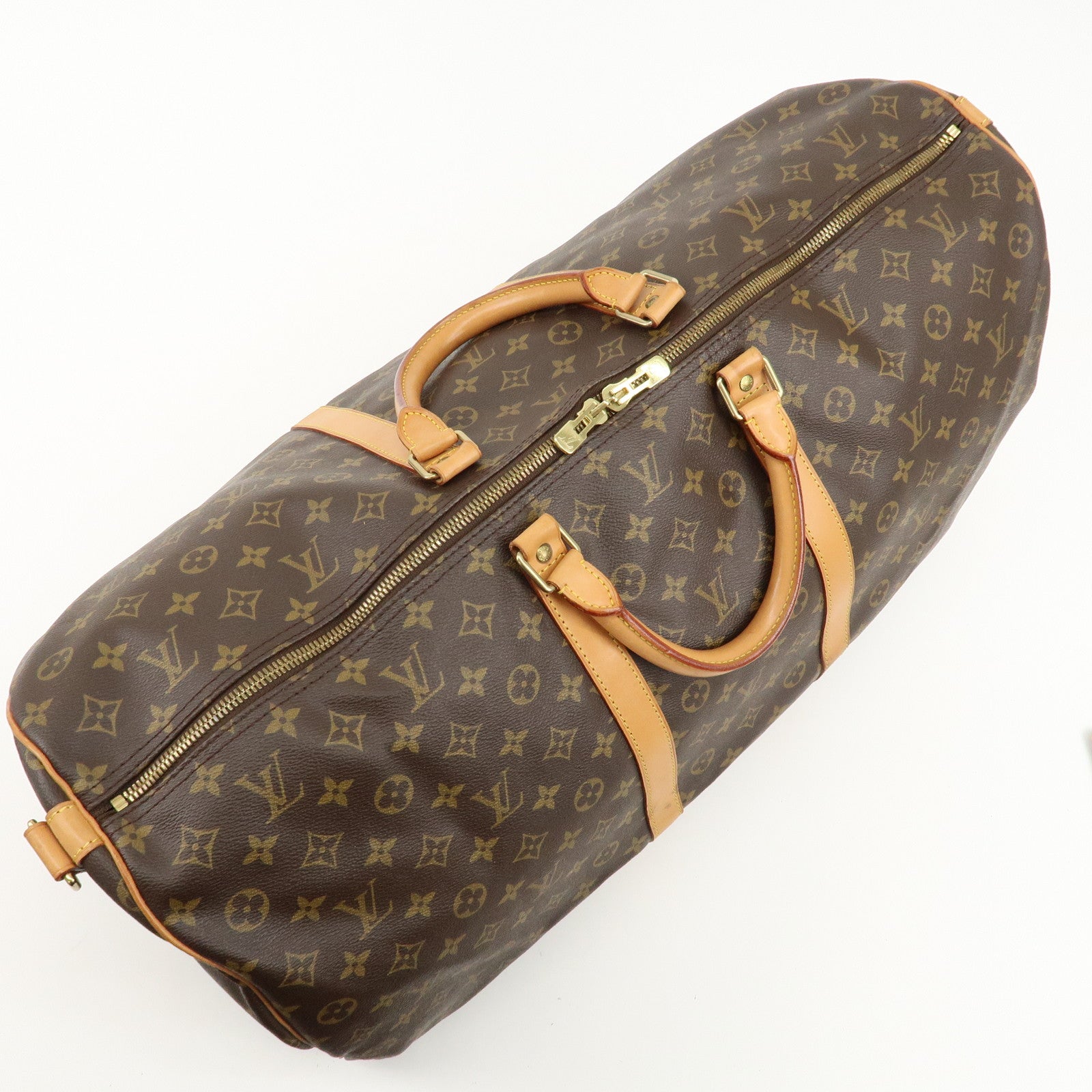 Louis Vuitton Monogram Keep All Bandouliere 60 Bag M41412