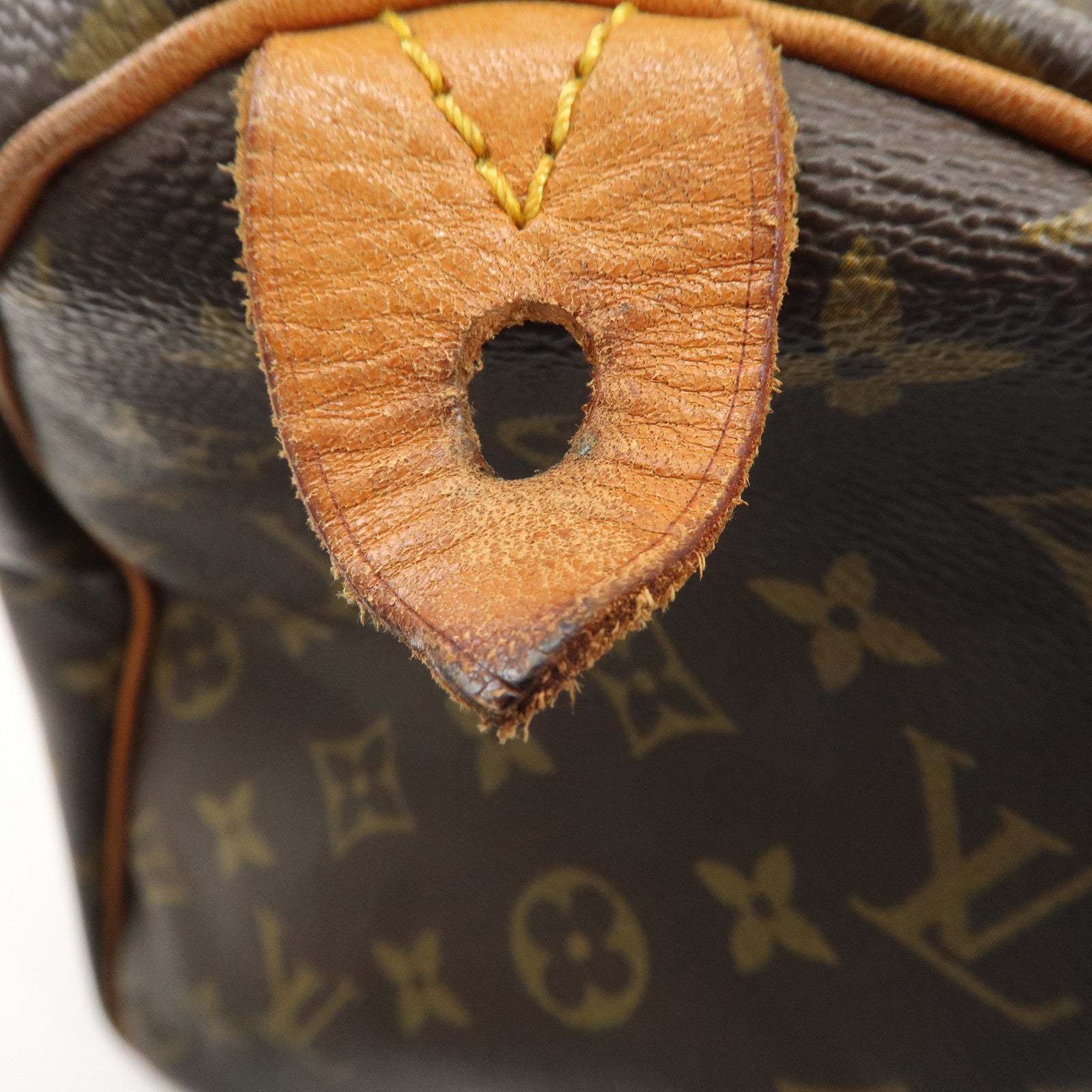 Louis Vuitton Monogram Speedy 35 Hand Bag Boston Bag M41524