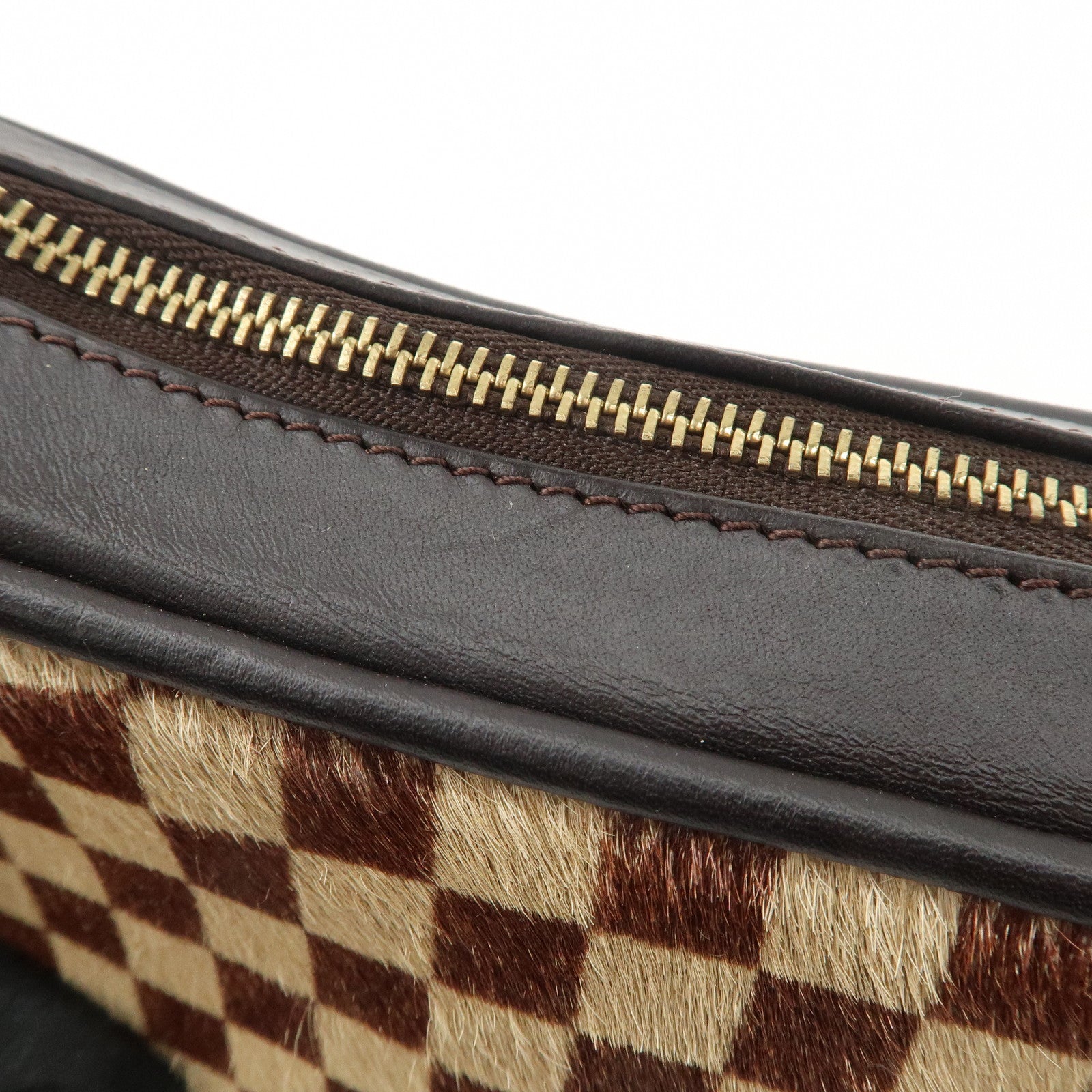 Louis Vuitton Damier Sauvage Tiger Hand Bag Brown M92132 Used