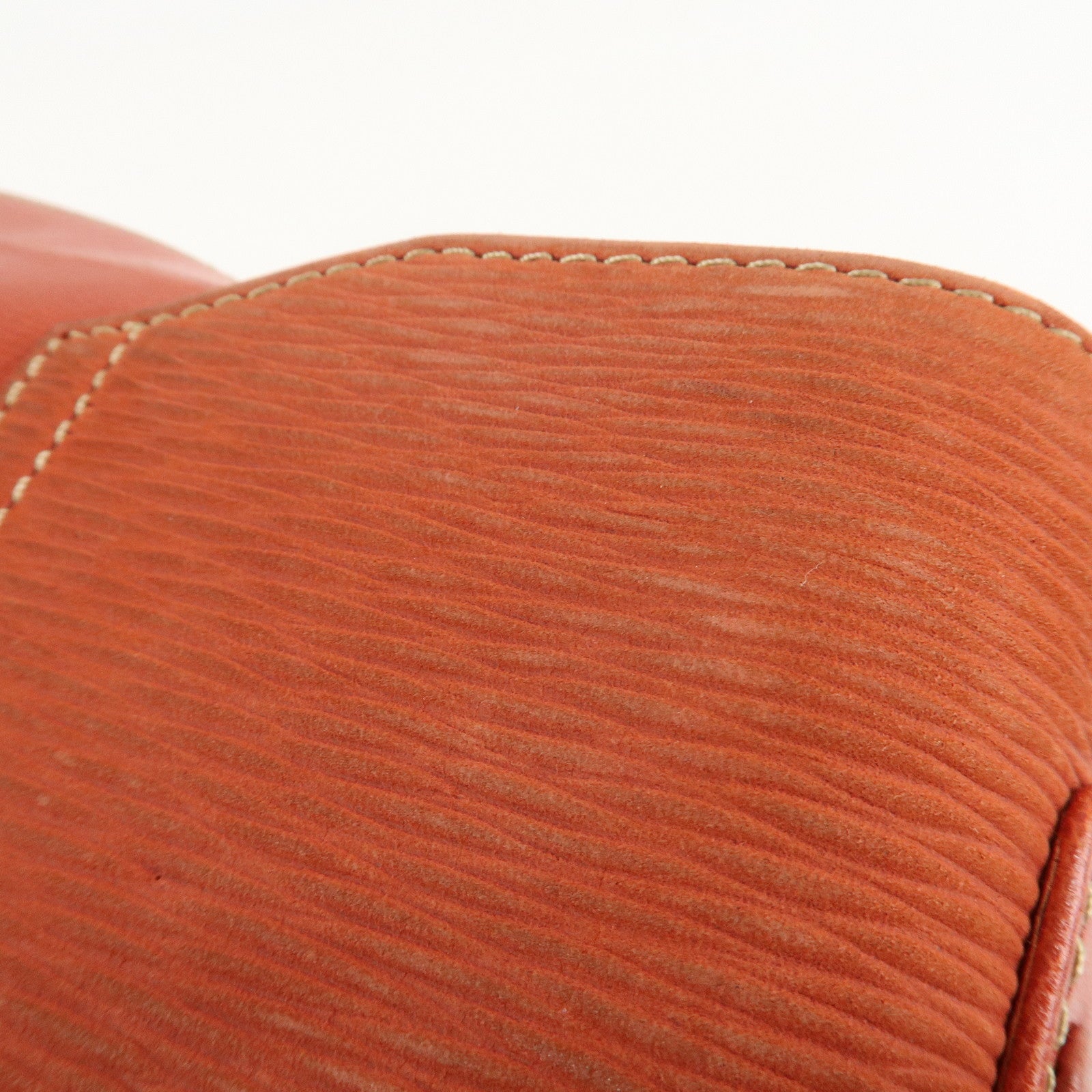LOEWE Velazquez Suede Leather 2Way Bag Hand Bag Orange Used