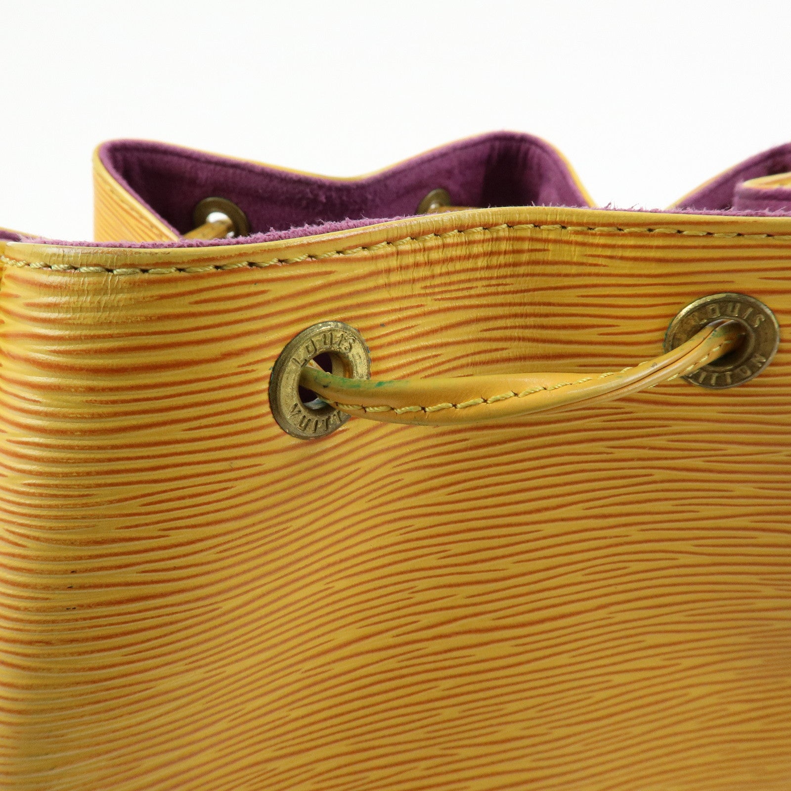 Louis Vuitton Epi Petit Noe Shoulder Bag Tassili Yellow M44109