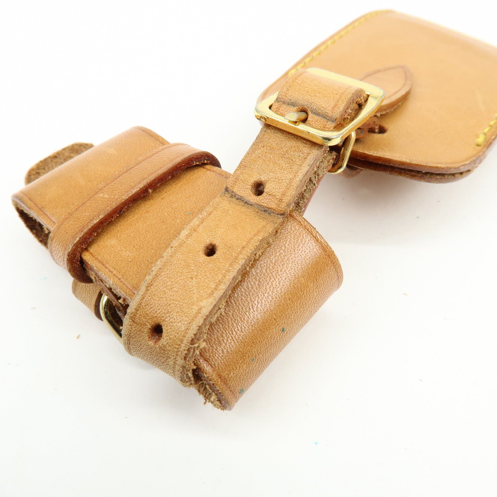 Louis Vuitton Set of 10 Leather Name Tag & Poignet Natural