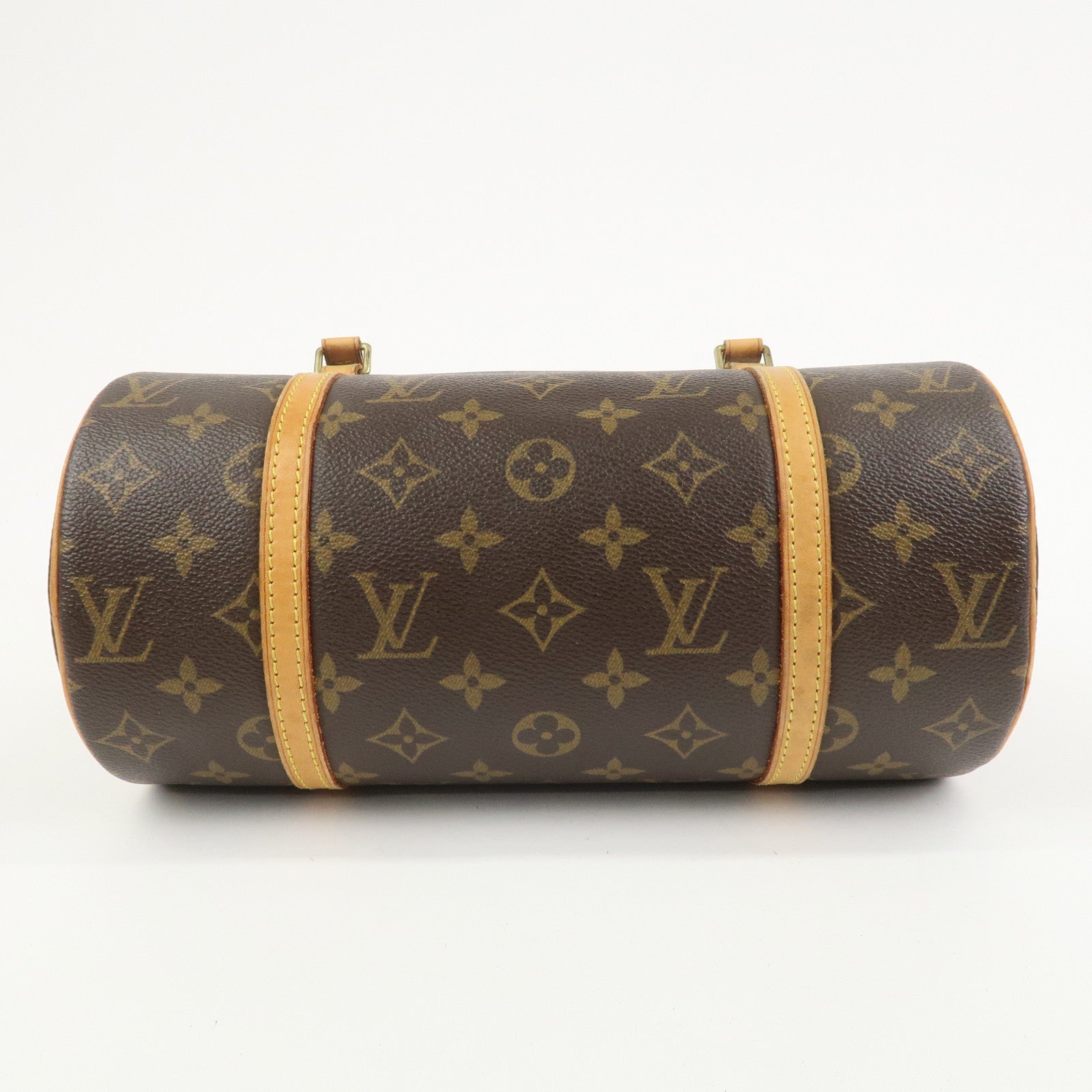 Louis Vuitton Monogram Papillon 26 Hand Bag Brown M51386