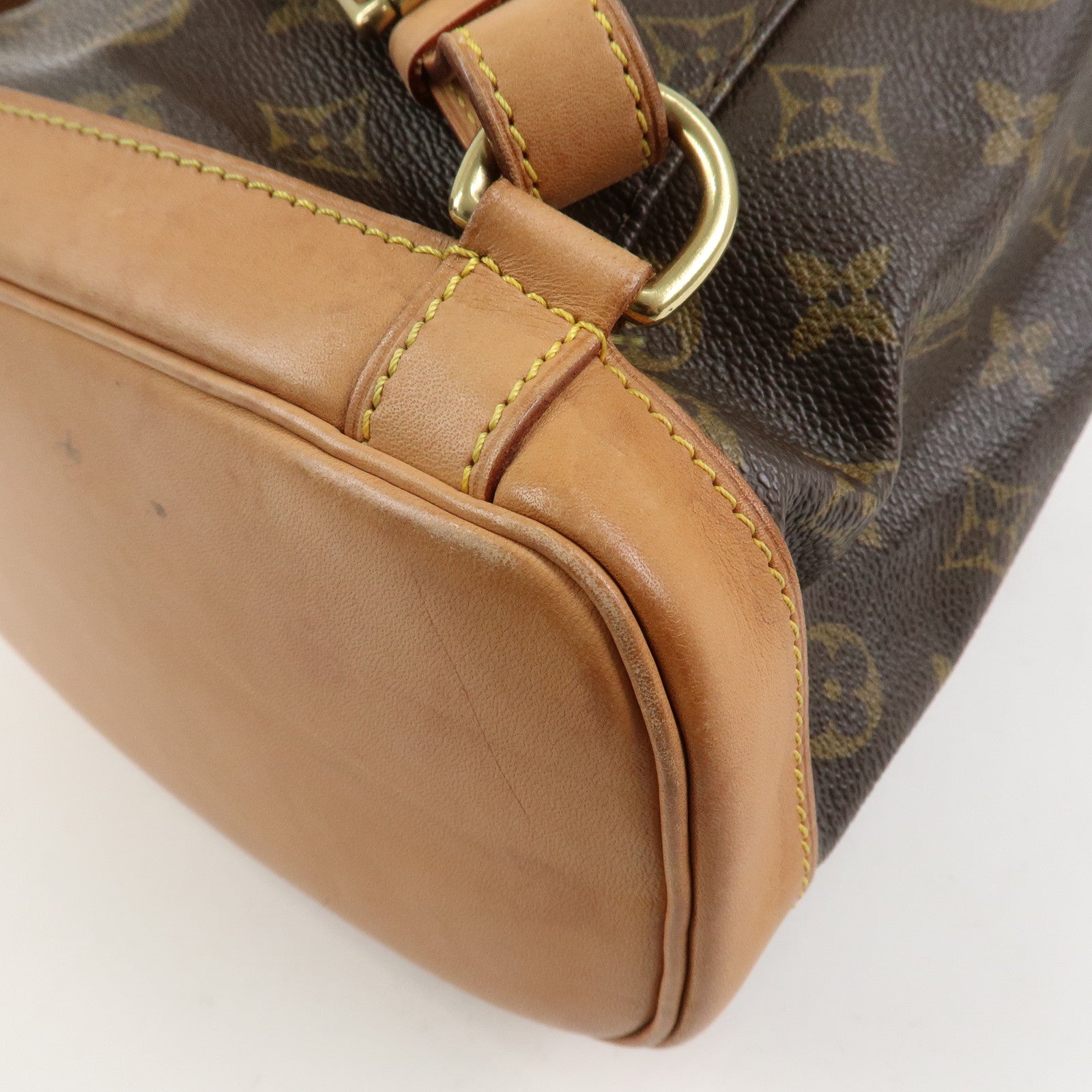 Louis Vuitton Monogram Canvas Montsouris MM Backpack Brown M51136