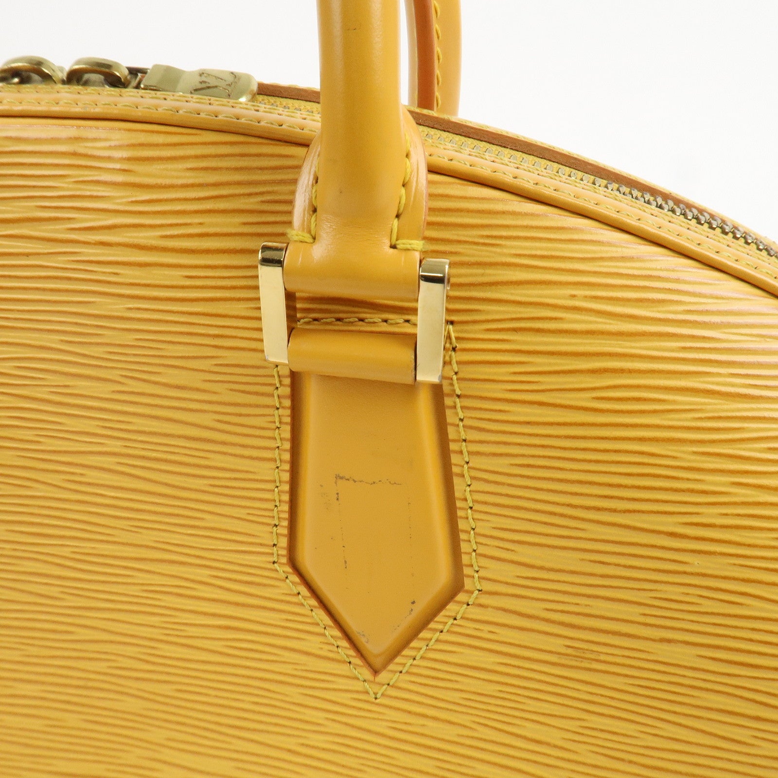 Louis Vuitton Epi Jasmine Hand Bag Tassilli Yellow M52089