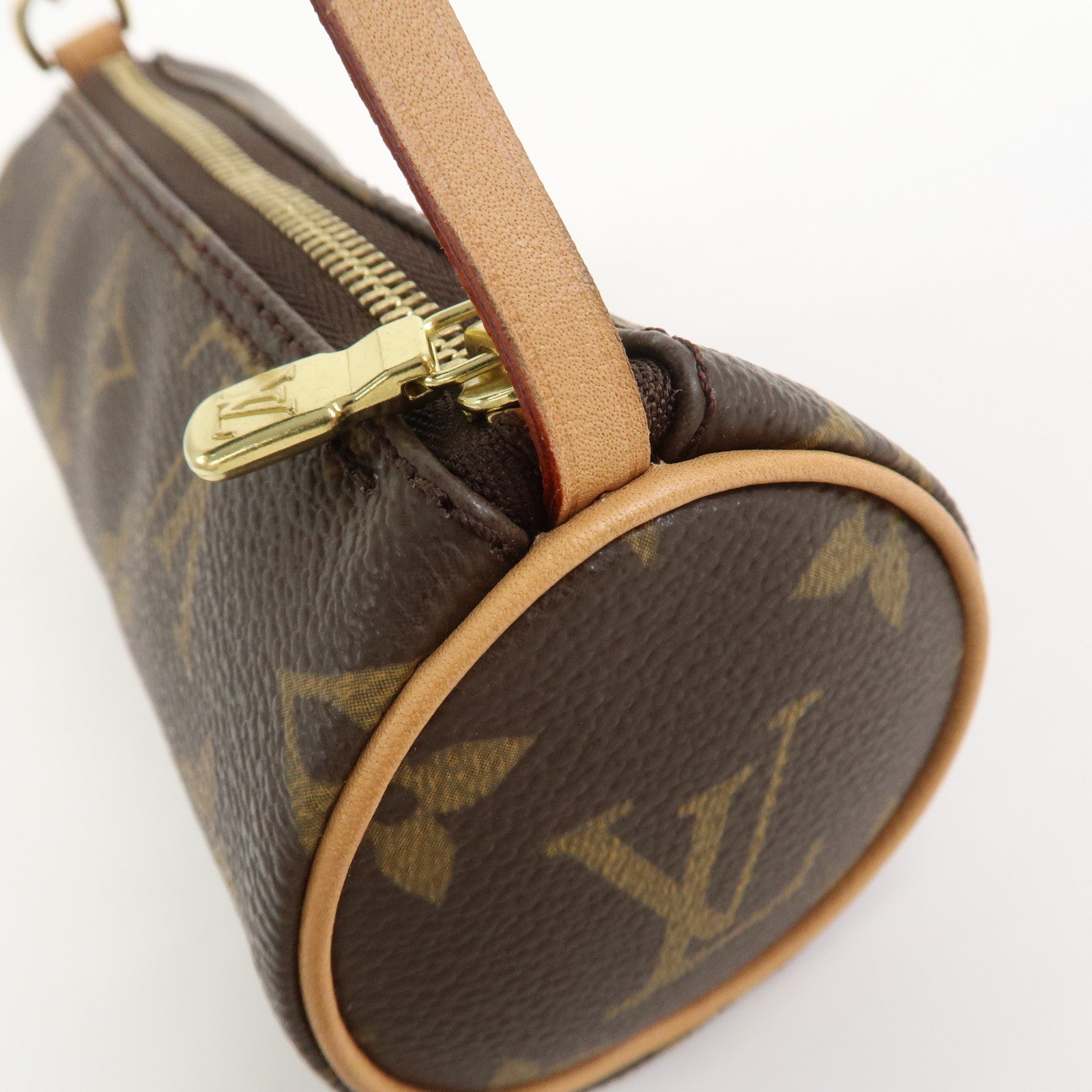Louis Vuitton Monogram Mini Pouch for Papillon Bag Brown