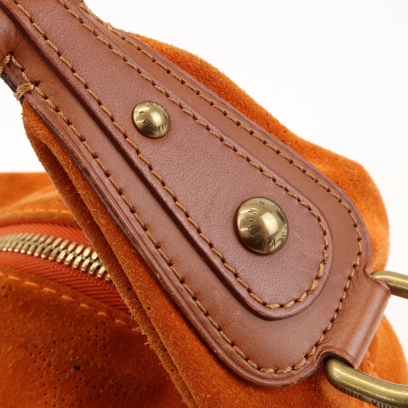 Louis Vuitton Monogram Mahina Onata GM Shoulder Bag Orange M95119