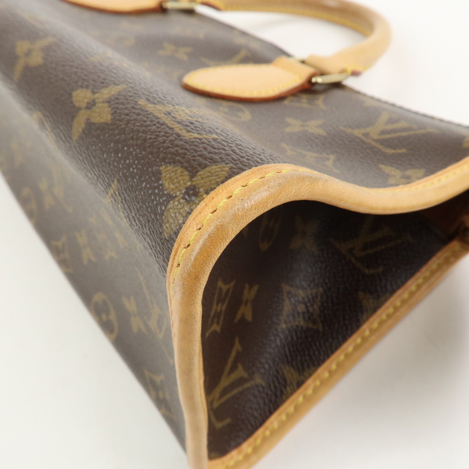 Louis Vuitton Monogram Popincourt Hand Bag Brown M40009