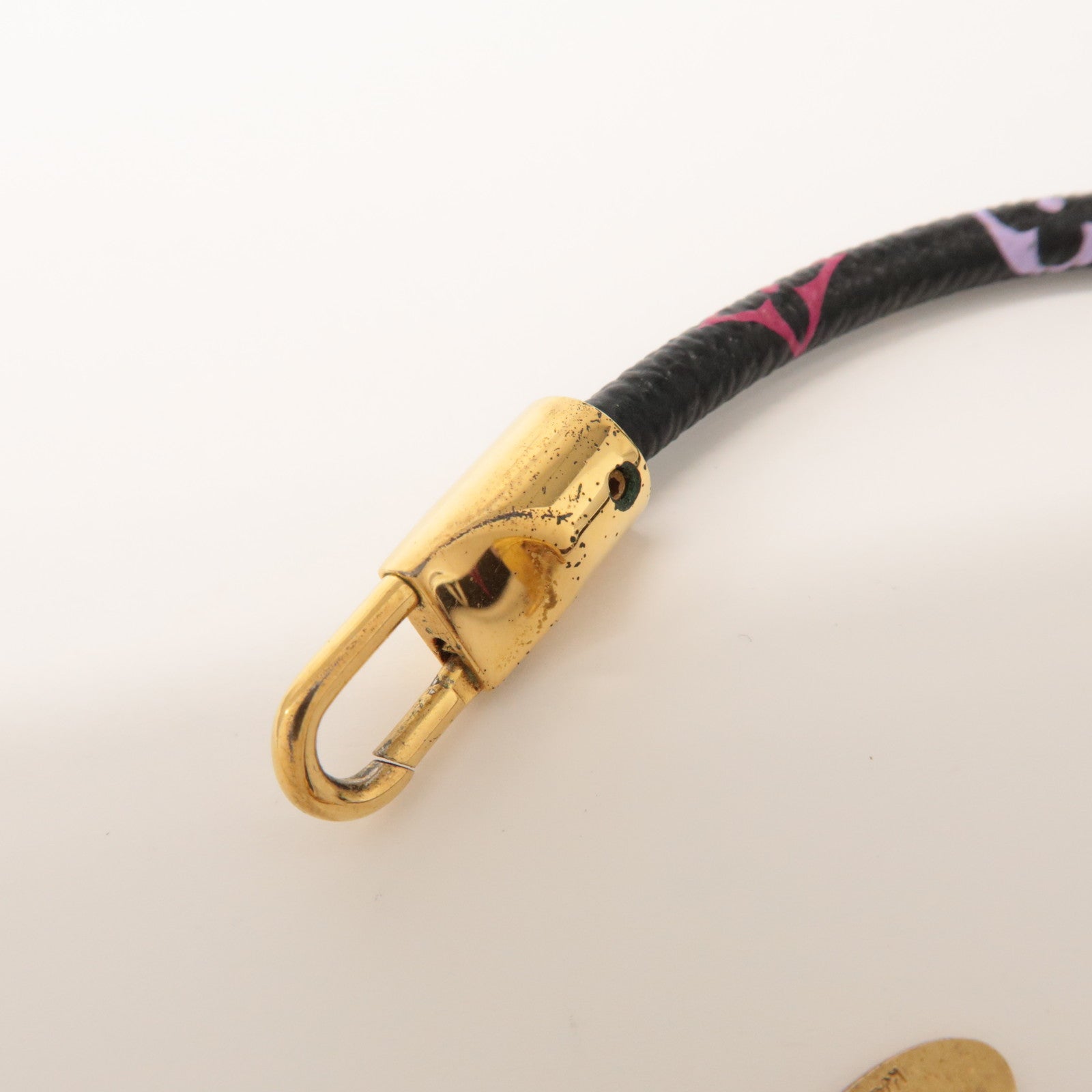 Louis Vuitton Monogram Bracelet Luck It Multicolor Noir M6603