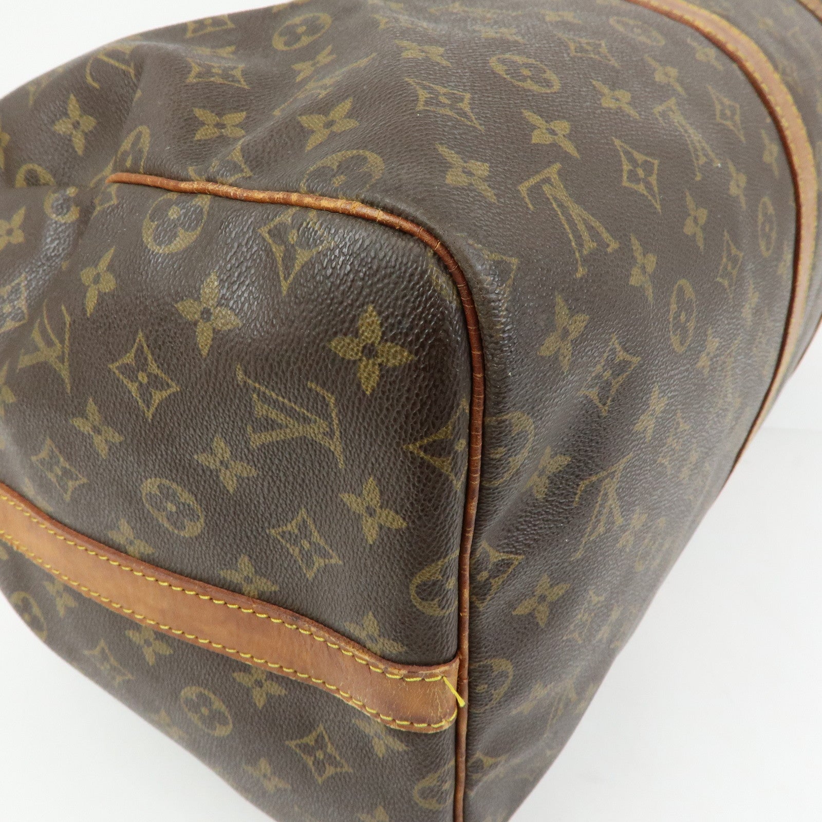 Louis Vuitton Monogram Keep All Bandouliere 55 Boston Bag M41414