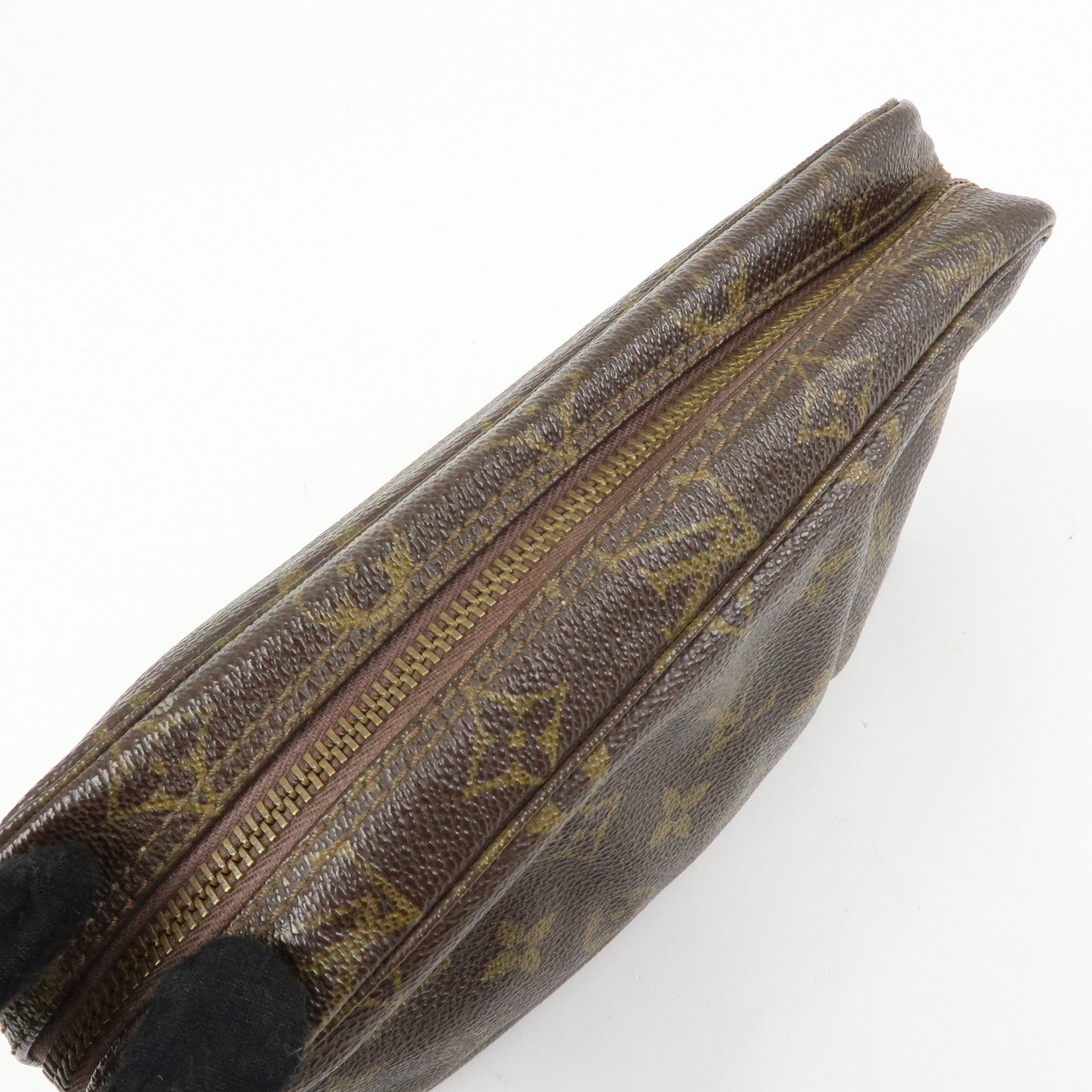 Louis Vuitton Monogram Trousse Toilette 23 Pouch Brown M47524