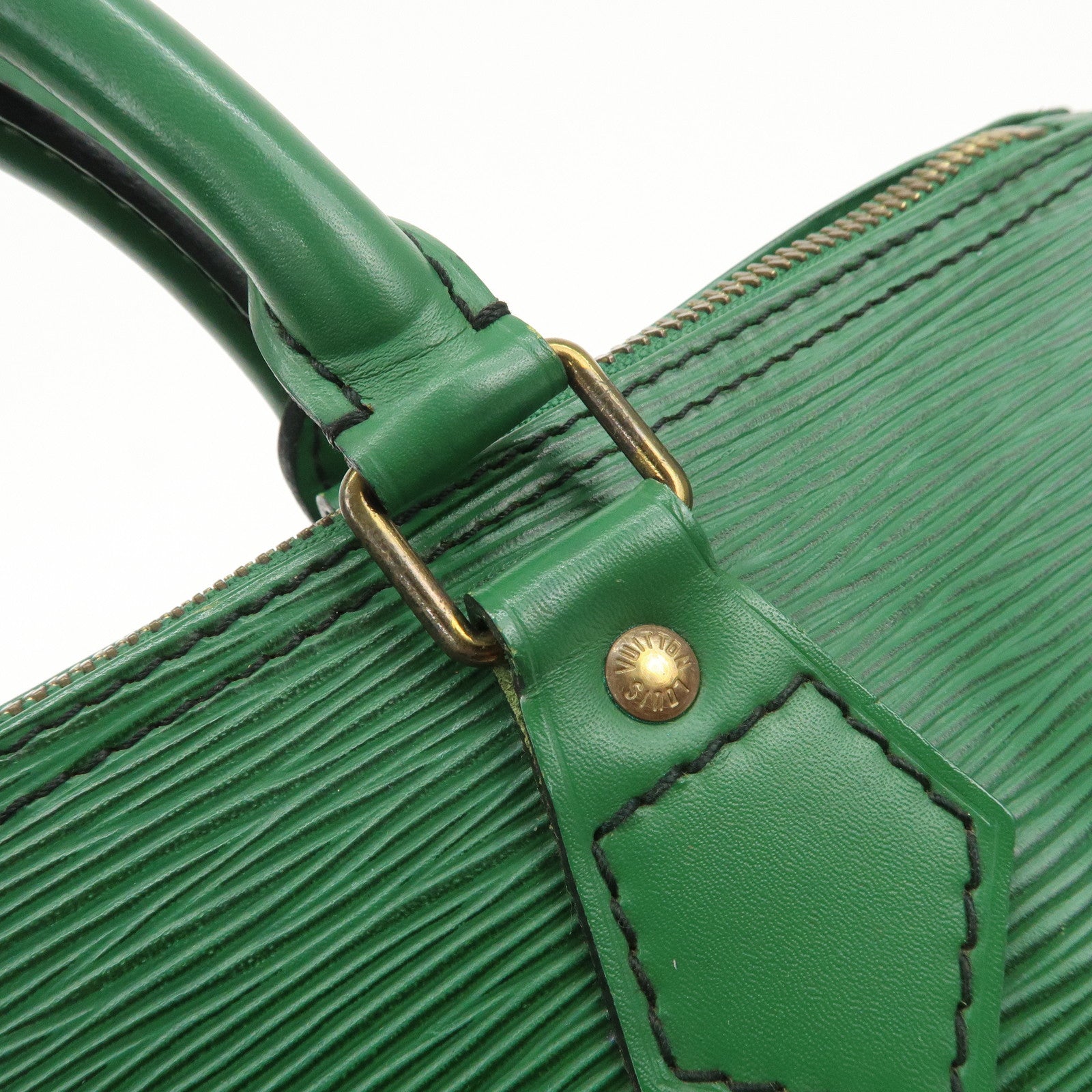 Louis Vuitton Epi Speedy 30 Boston Bag Hand Bag Borneo Green M43004