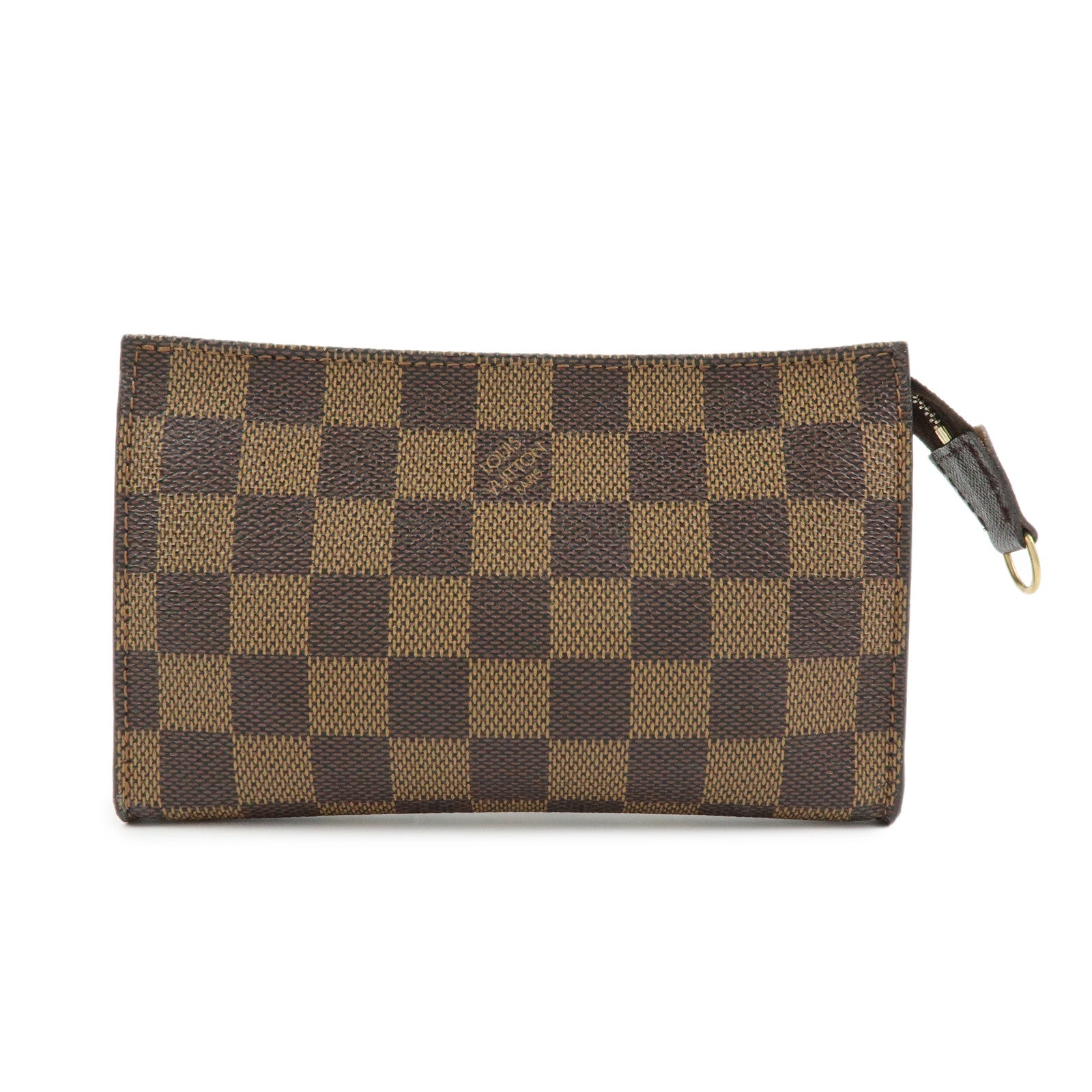Louis Vuitton Damier Ebene Canvas Marais Bucket Pouch Cosmetic Case