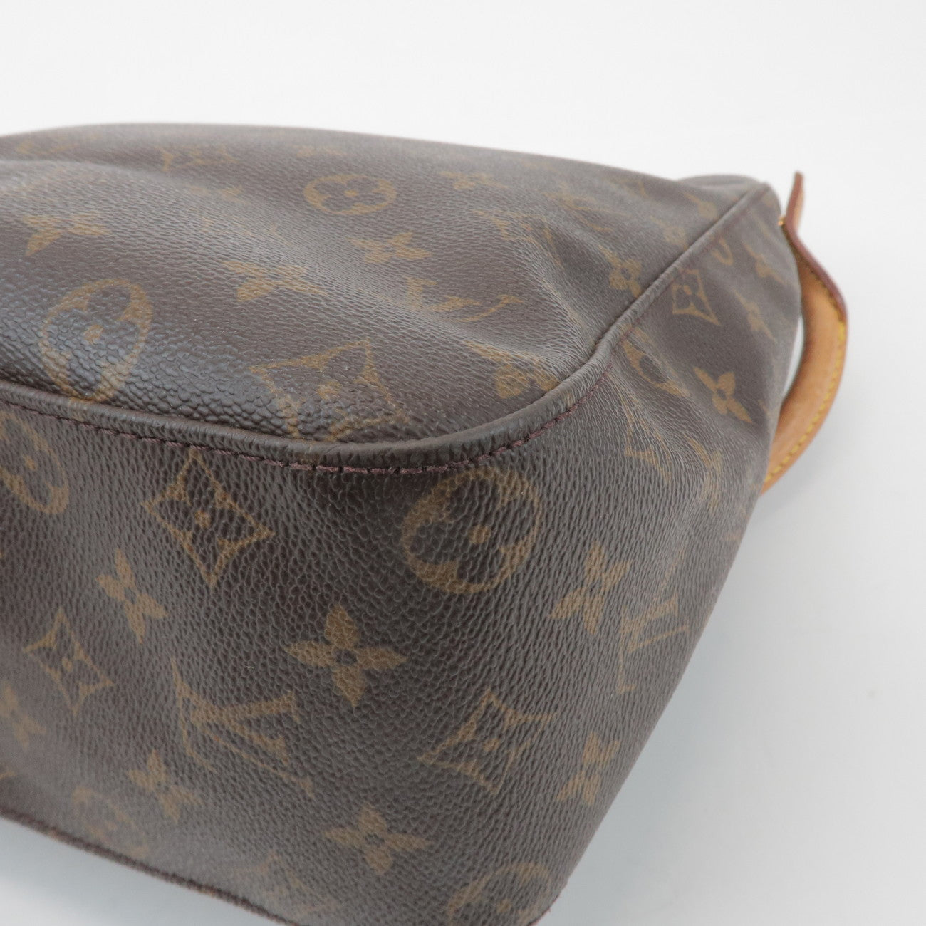 Louis Vuitton Monogram Looping GM Shoulder Bag Brown M51145