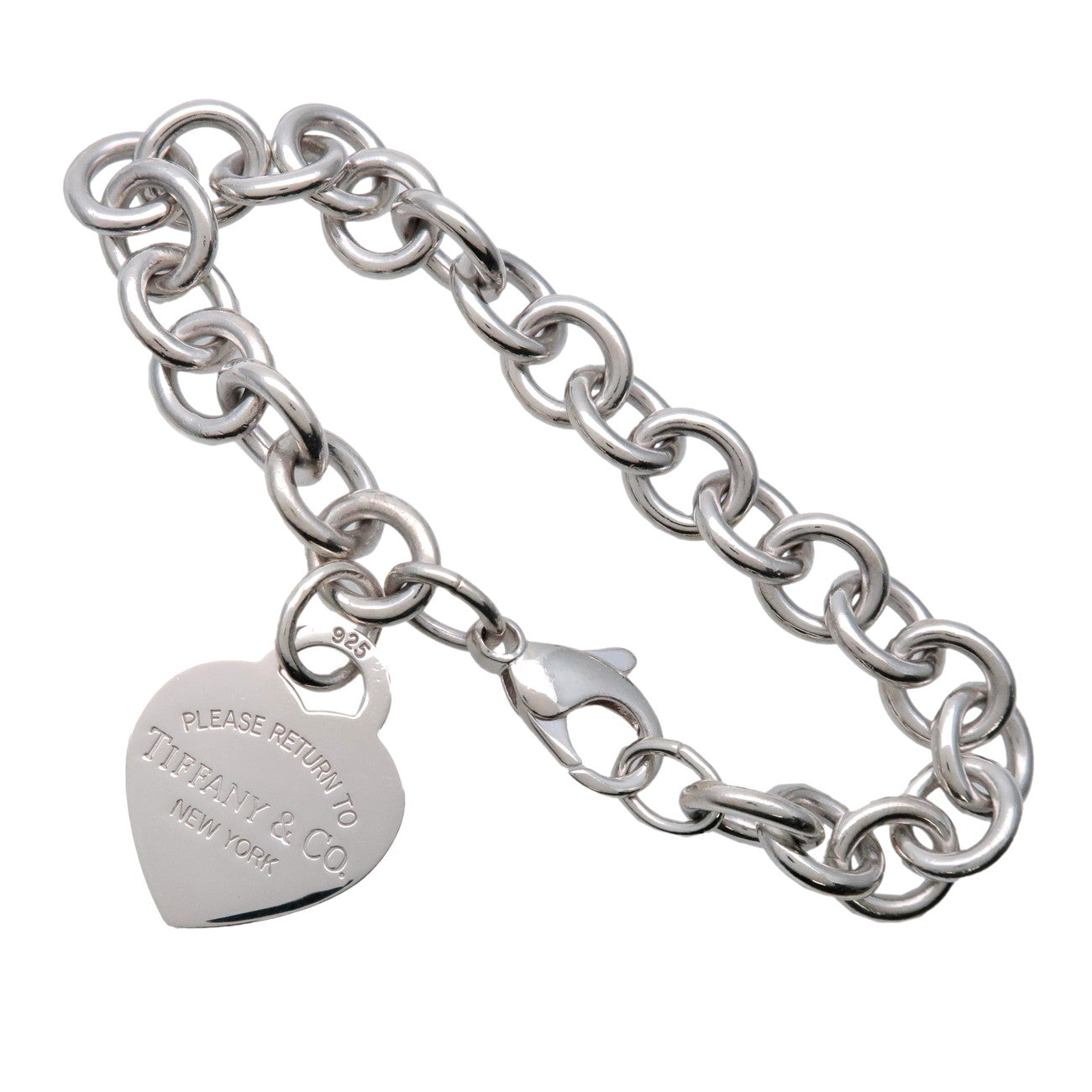 Tiffany & Co Return to Tiffany Heart Tag Bracelet SV925 Silver