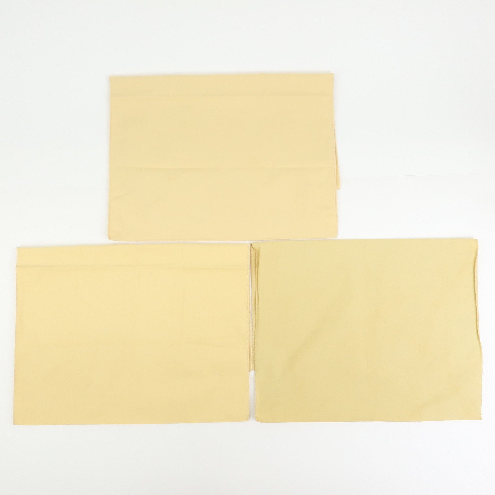 Louis Vuitton Set of 12 Dust Bag Storage Bag Flap Style Beige