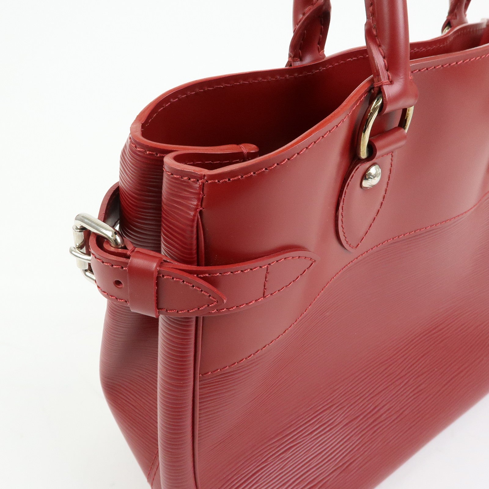 Louis Vuitton Epi Passy PM Tote Bag Hand Bag Rouge Red M5926E