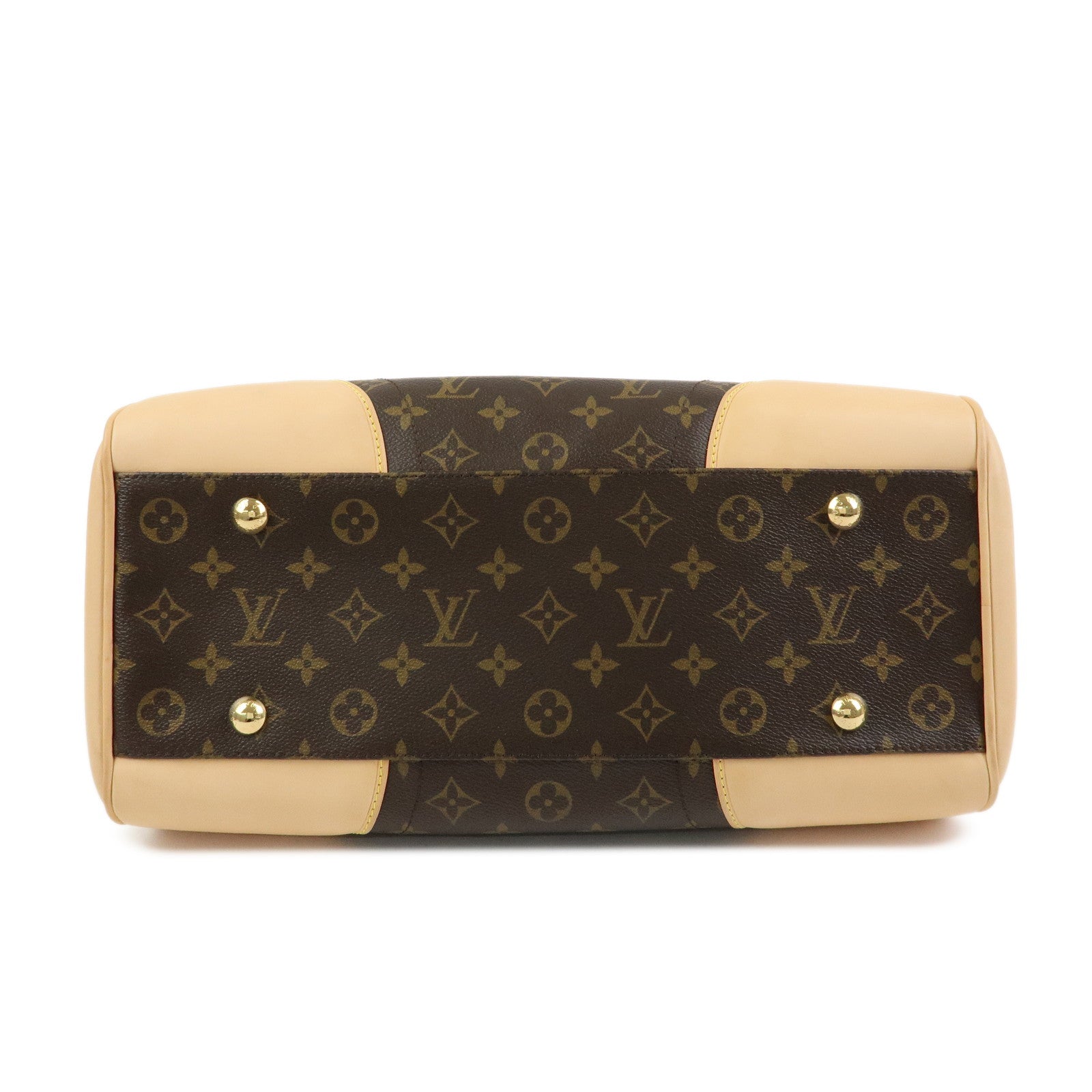 Louis Vuitton Monogram Beverly GM Shoulder Hand Bag Brown M40120